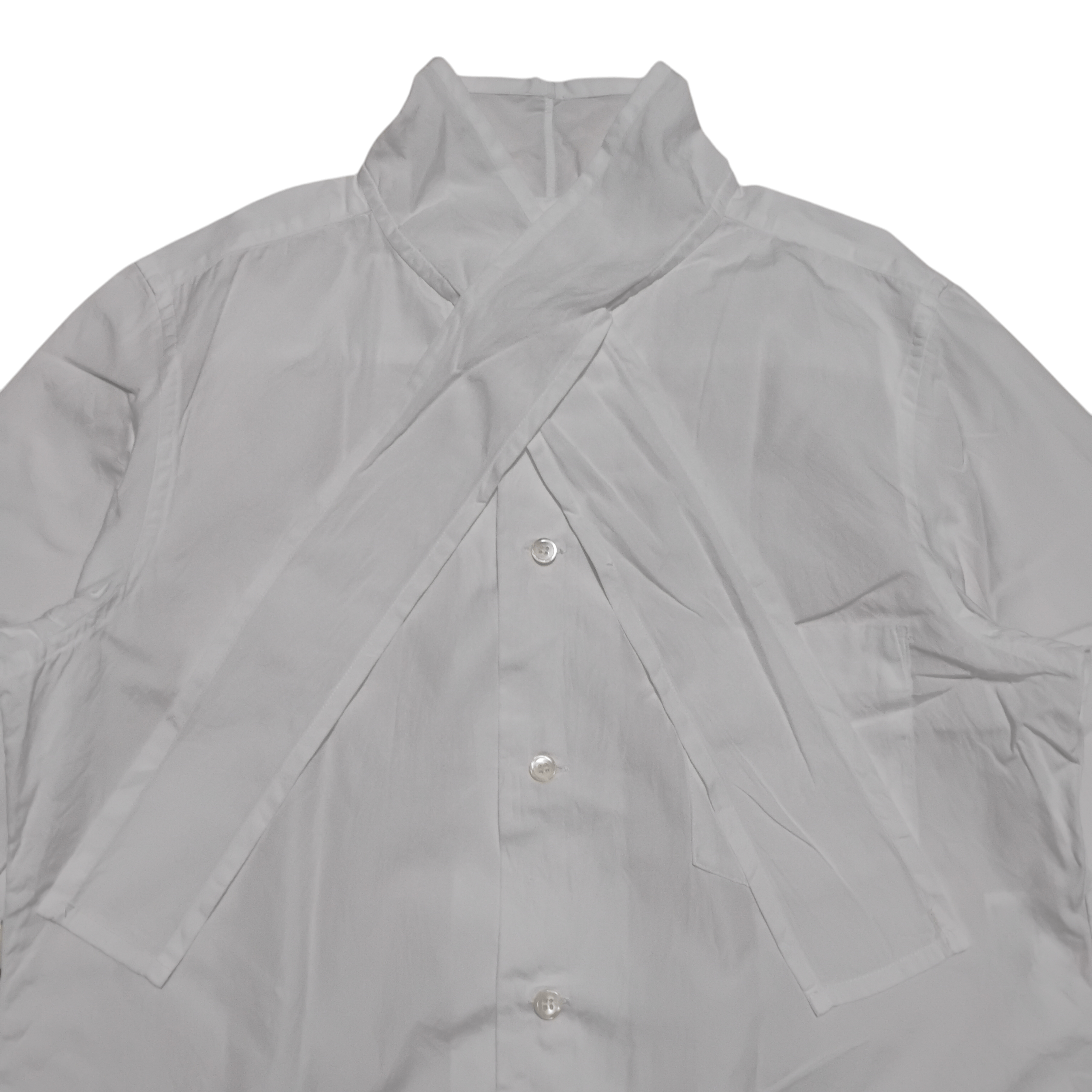 Comme des Garcons Comme Des Garcons Unique Collar Design Shirts Size US S / EU 44-46 / 1 - 2 Thumbnail