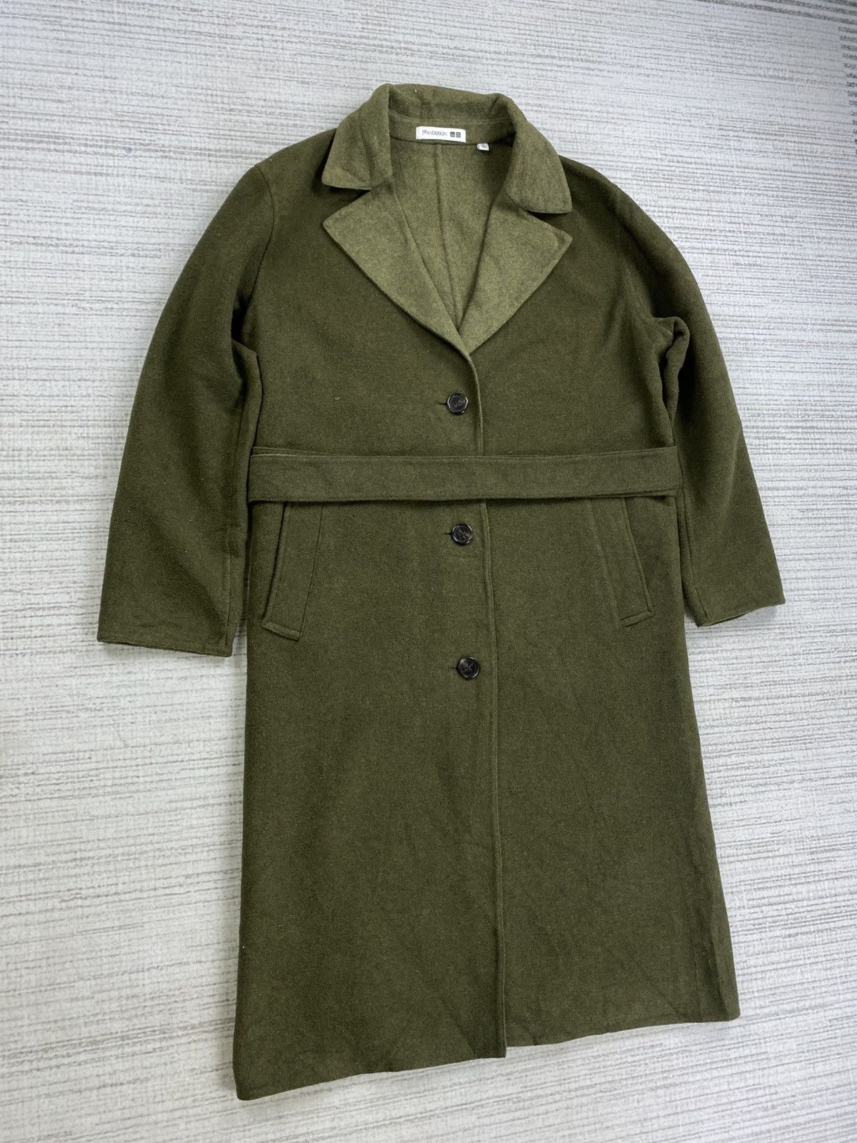 JW Anderson × Japanese Brand × Uniqlo Vintage Uniqlo X J.W.Anderson Japan Wool Overcoat Jacket Size US M / EU 48-50 / 2 - 3 Thumbnail