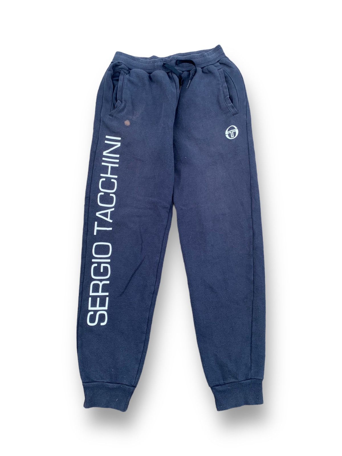 image of Steals! Sergio Tacchini Jogger Pants Sweatpants in Navy, Men's (Size 29)