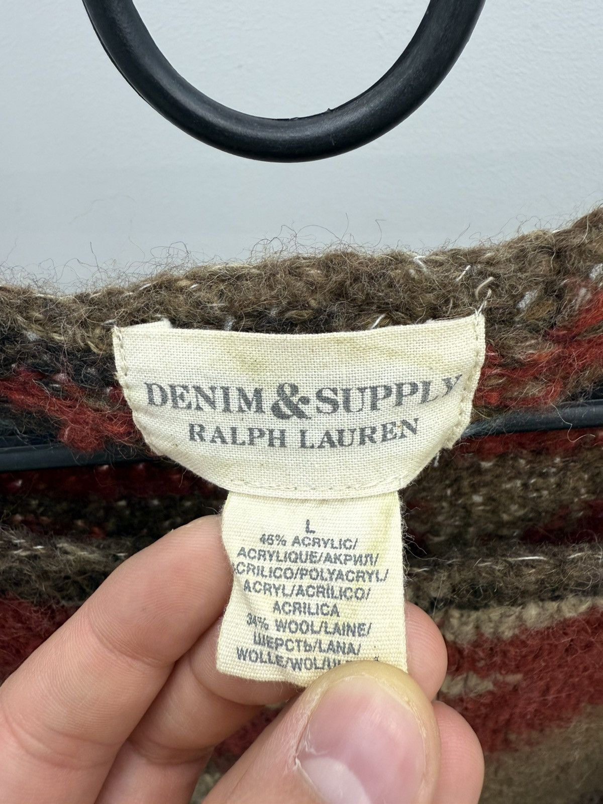 Denim & Supply Ralph Lauren Denim And Supply Ralph Lauren Knit Navajo Aztec Sweater Size L / US 10 / IT 46 - 4 Thumbnail