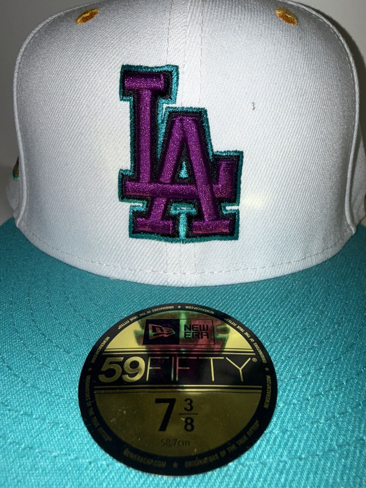 New Era LA Dodgers 50th Anniversary FITTED (Dogtown) 7 3/8 Hat Club Size ONE SIZE - 1 Thumbnail