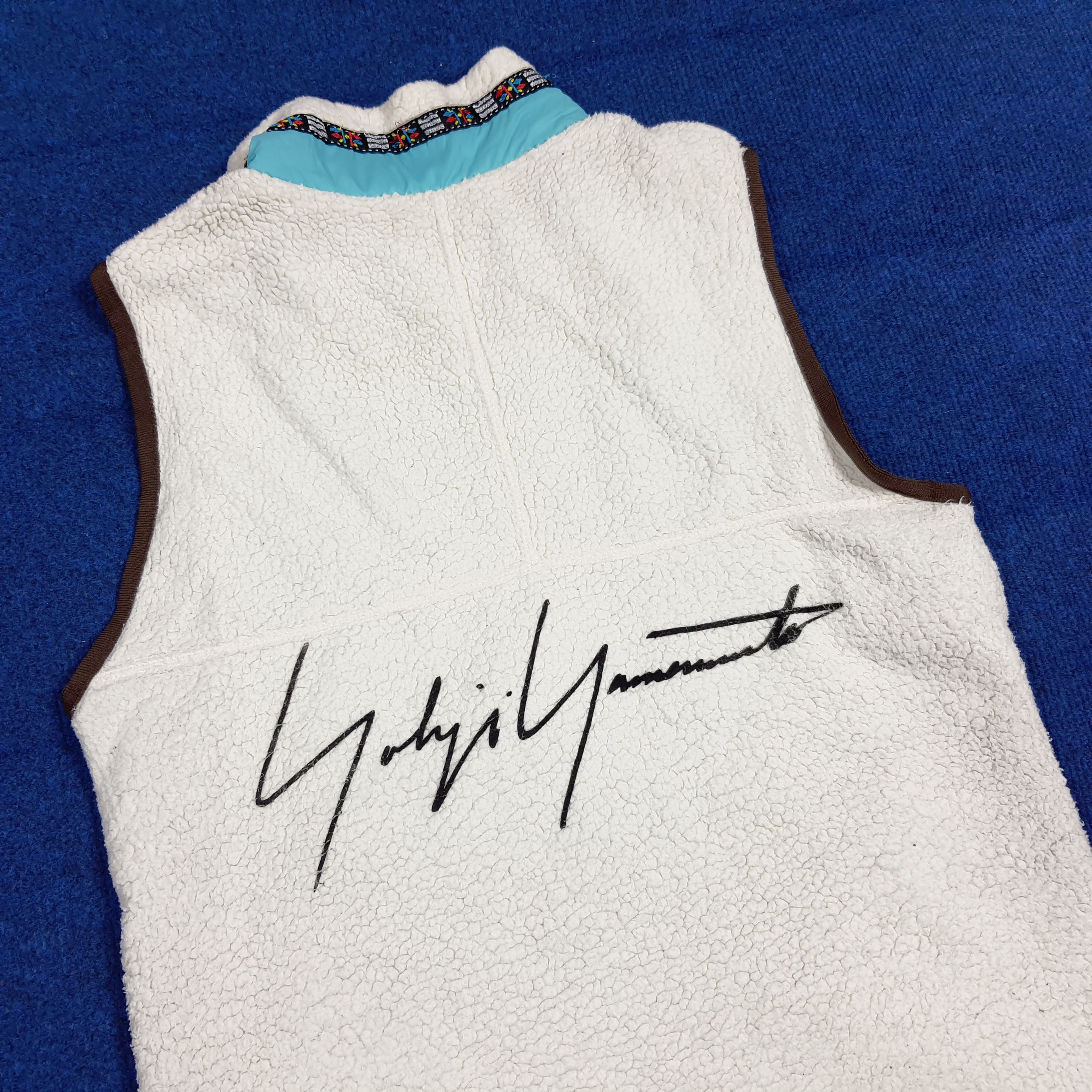 Adidas Vintage Adidas Neo Fleece Vests Custom Yohji Logo C282N26 Size US XS / EU 42 / 0 - 2 Thumbnail