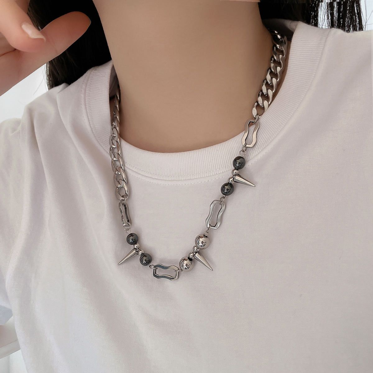 Other Punk STEAL! Y2K Chains Necklace Chain Size ONE SIZE - 1 Thumbnail