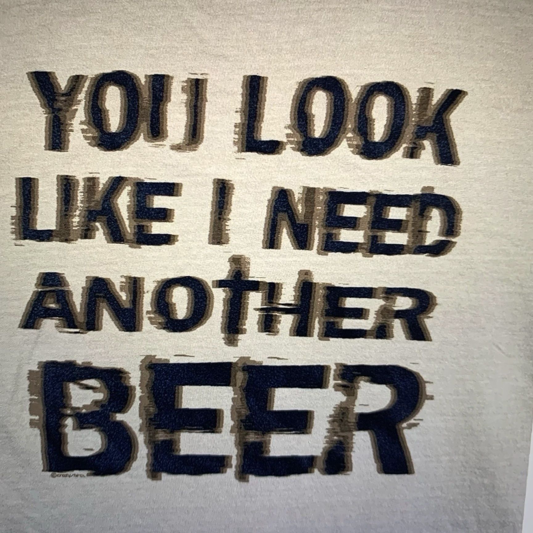 Vintage VINTAGE Crazy Shirts Beer T-Shirt Men XL Short Sleeve Cotton Humor Dad Joke Graphic 2010s Size US XL / EU 56 / 4 - 4 Thumbnail