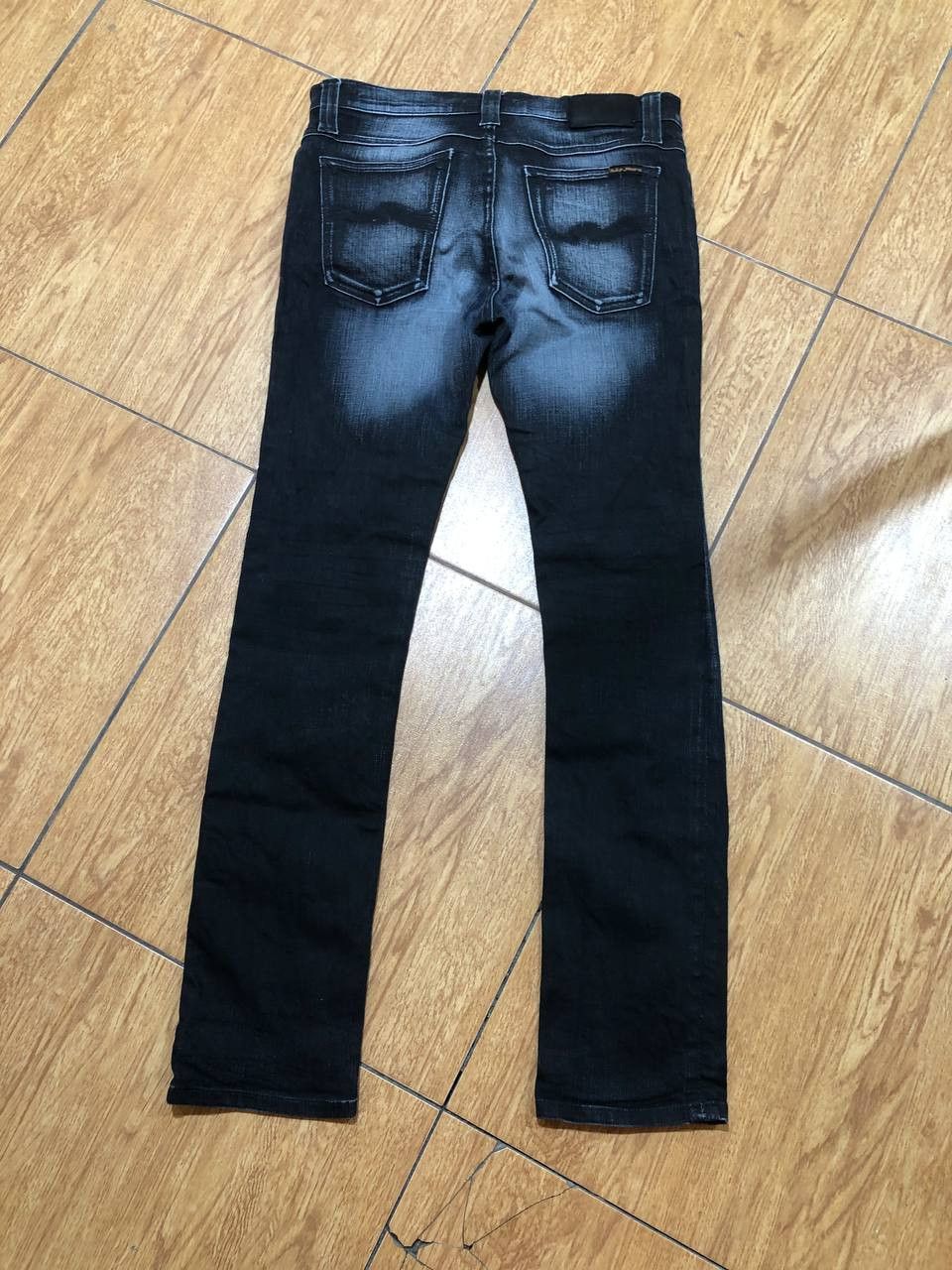 Nudie Jeans Vintage NUDIE Jeans Skinny Sam Slim Stretch Jeans Size US 33 - 5 Thumbnail