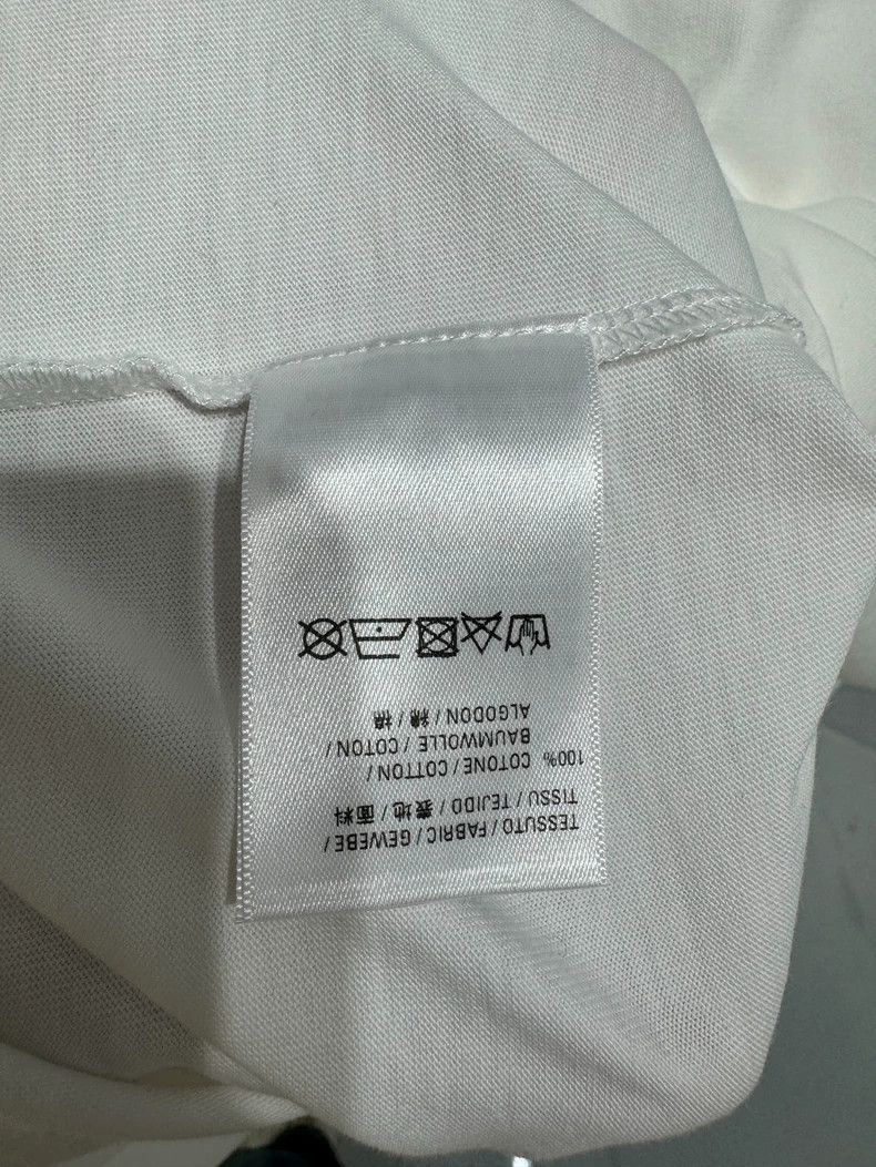 Balenciaga Balenciaga White Venice Chest Castle Printed Logo Short Sl Size US L / EU 52-54 / 3 - 9 Thumbnail