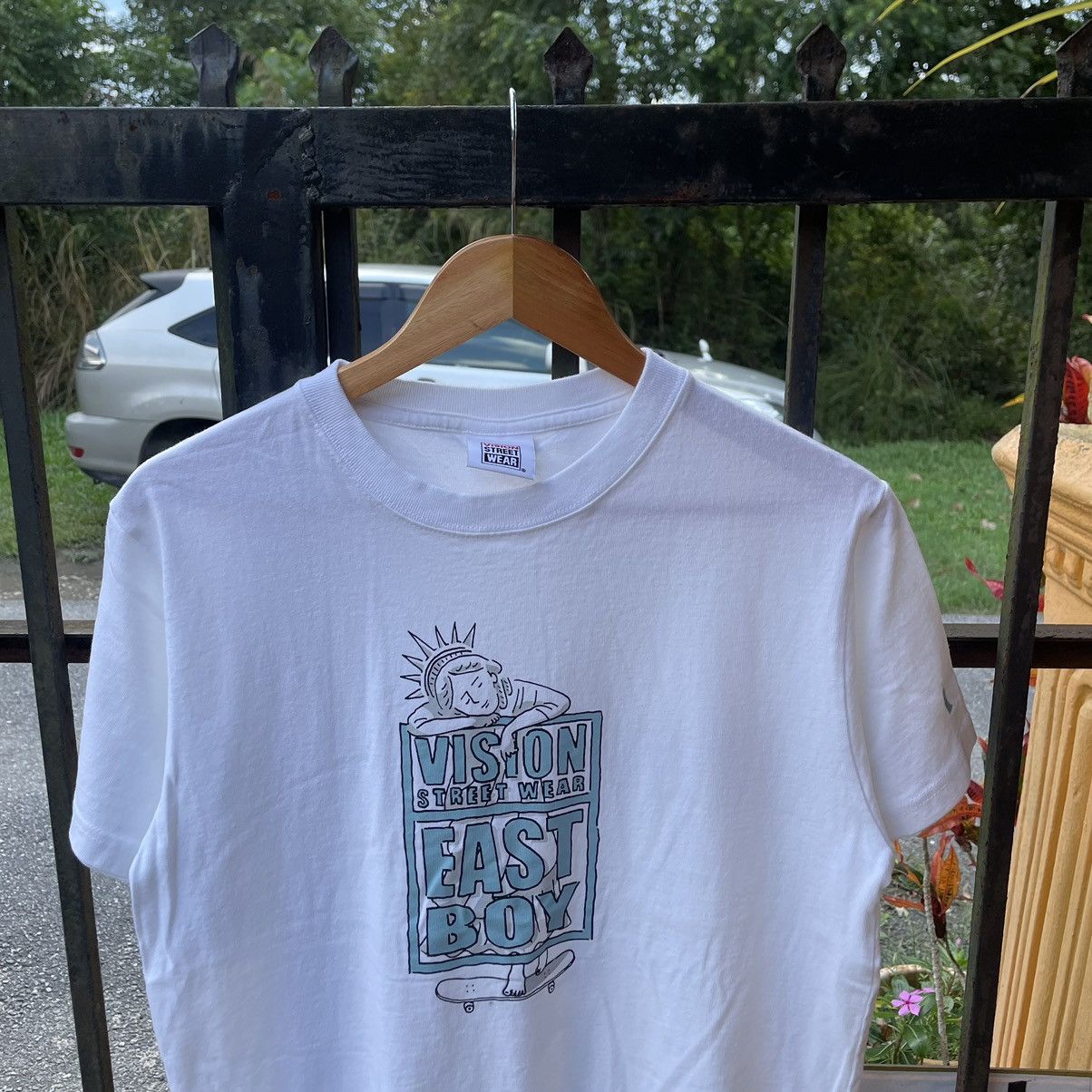 Vision Streetwear × Welcome Skateboards 🔥2020 Vision Streetwear East Boy Skateboard Tee Size US S / EU 44-46 / 1 - 3 Thumbnail