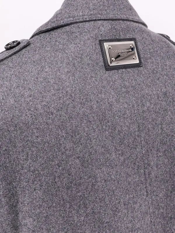 Dolce & Gabbana o1s22i1n0225 Double-breasted Jacket in Grey Size US M / EU 48-50 / 2 - 5 Thumbnail