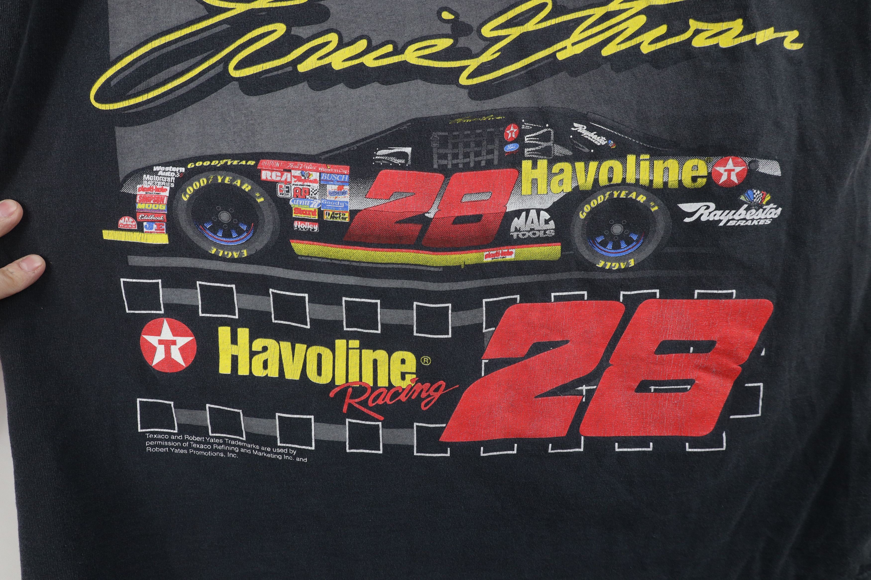 Vintage Vintage 90s NASCAR Ernie Irvan Racing All Over Print T-Shirt Size US L / EU 52-54 / 3 - 5 Thumbnail