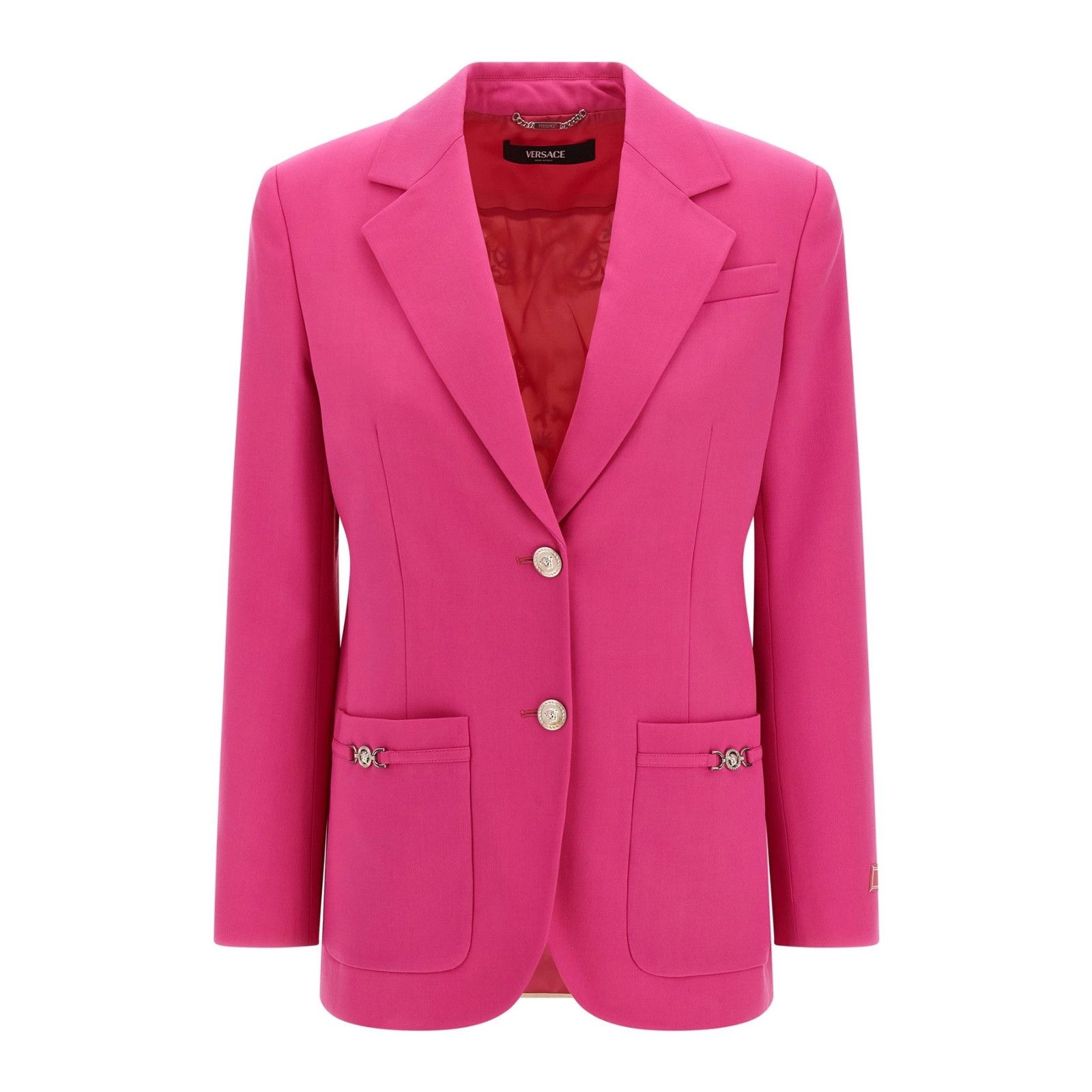 Versace VERSACE Underwater Barocco Pink Blazer Jacket New & Authenti Size XS / US 0-2 / IT 36-38 - 1 Thumbnail