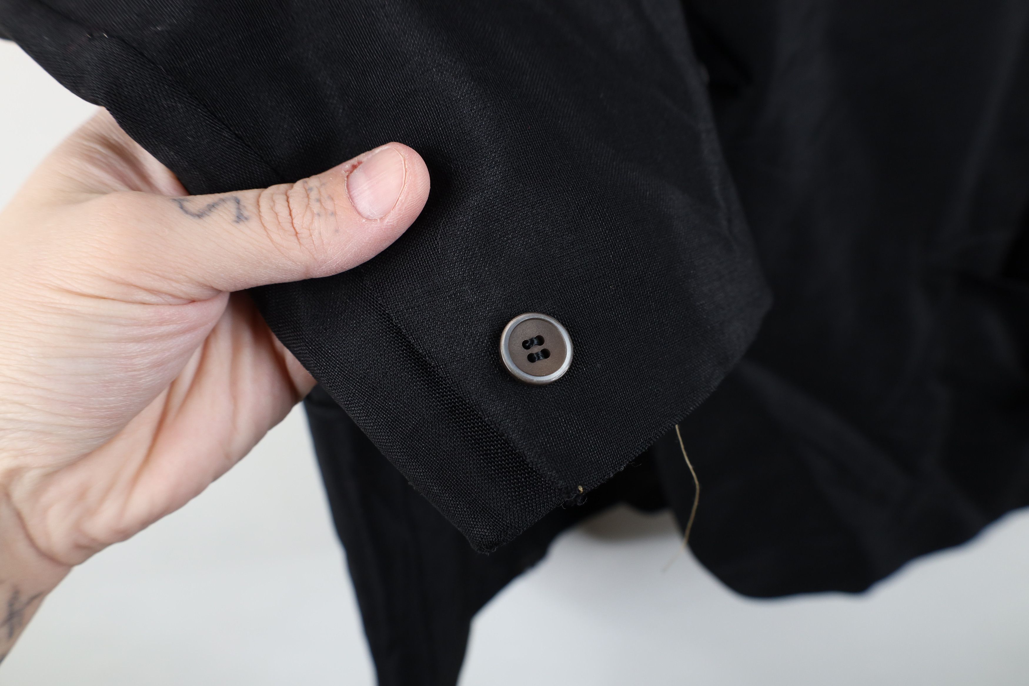 Vintage Vintage 50s 60s Rockabilly Gabardine Suit Blazer Jacket Size US XL / EU 56 / 4 - 6 Thumbnail