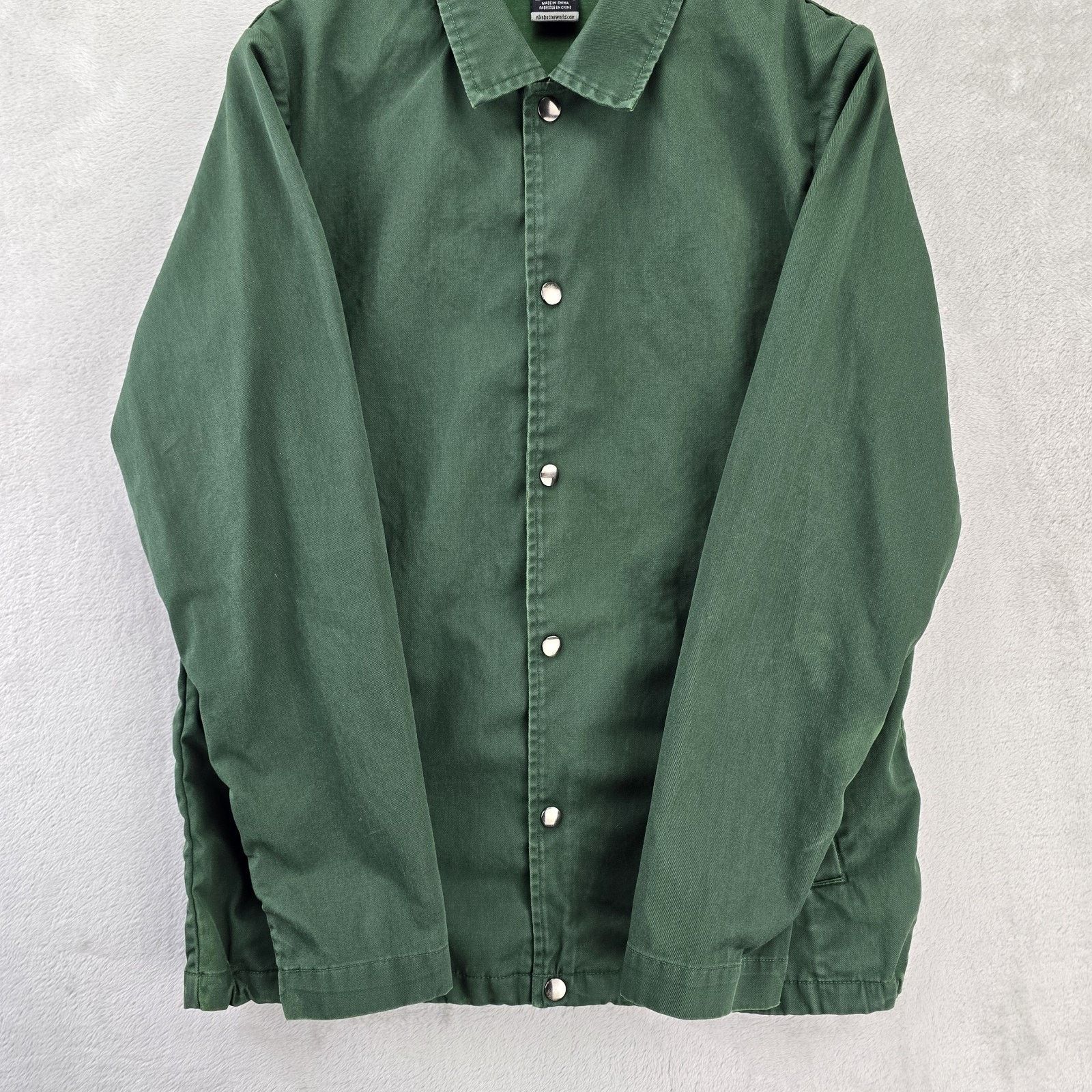 Nike SB Vintage Nike SB Paul Rodriguez Jacket Small Green Twill Y2K Size US S / EU 44-46 / 1 - 3 Thumbnail