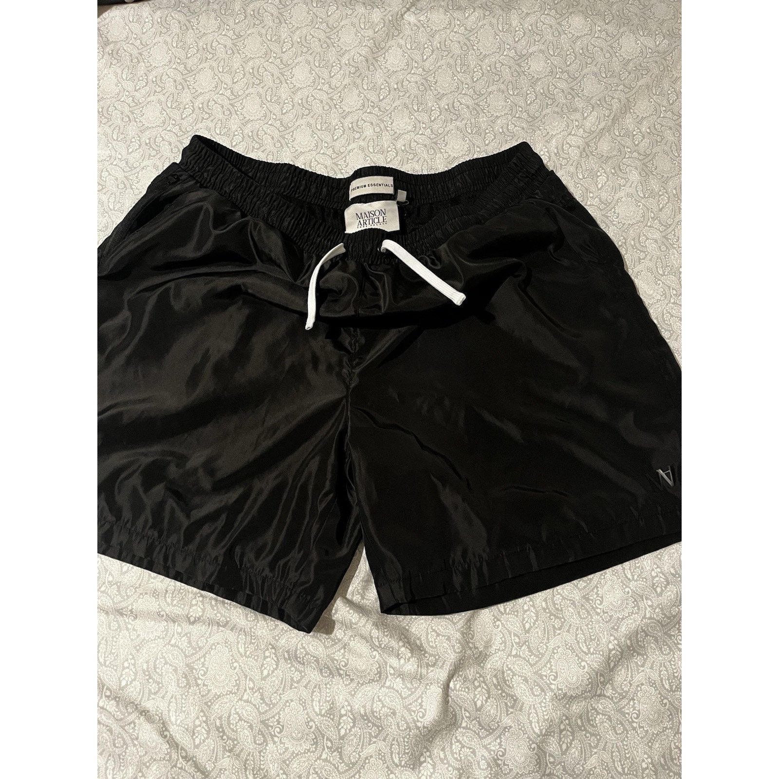 Other Maison Article Shoe Palace Swim Casual Shorts XXL Black Size US 40 / EU 56 - 1 Thumbnail