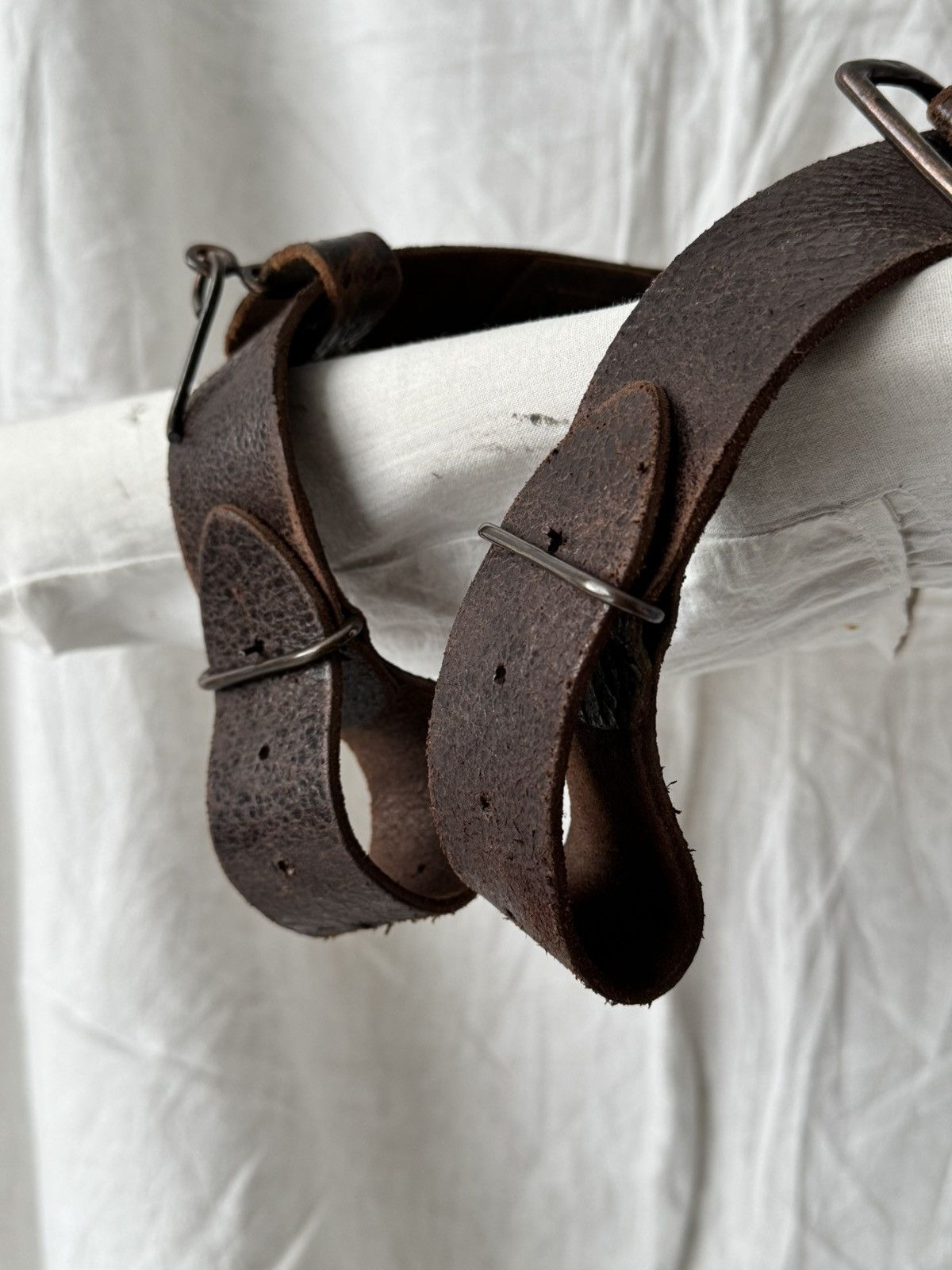 Marithe + Francois Girbaud Vintage Marithe & Francois Girbaud Leather Belt Size ONE SIZE - 3 Thumbnail