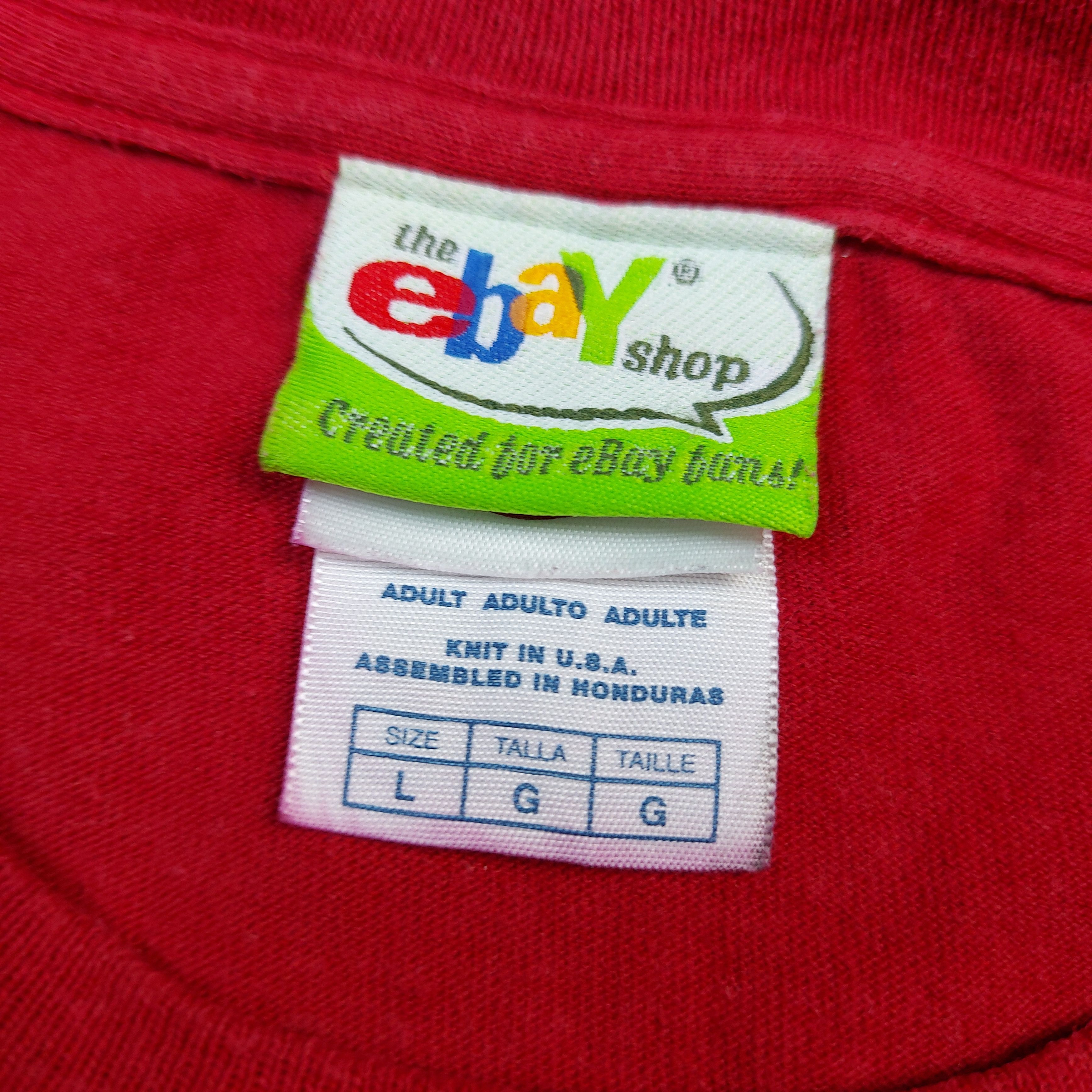 eBay Vintage Y2K eBay Shop I Came I Saw I Bid Official TEE Size US L / EU 52-54 / 3 - 8 Thumbnail