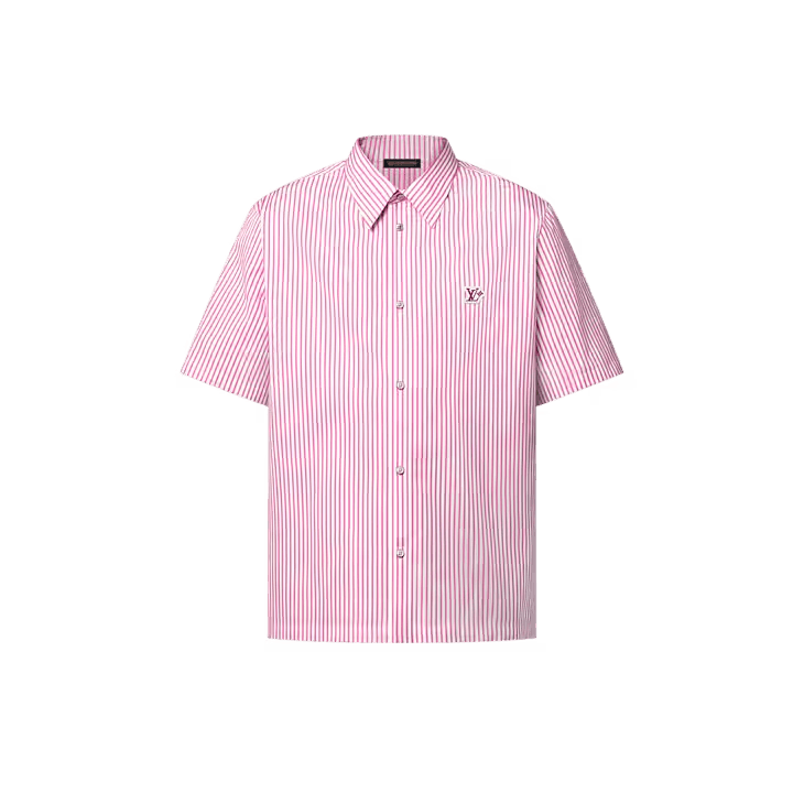 Louis Vuitton Monogram Striped Short-Sleeved Shirt Size US XS / EU 42 / 0 - 1 Thumbnail