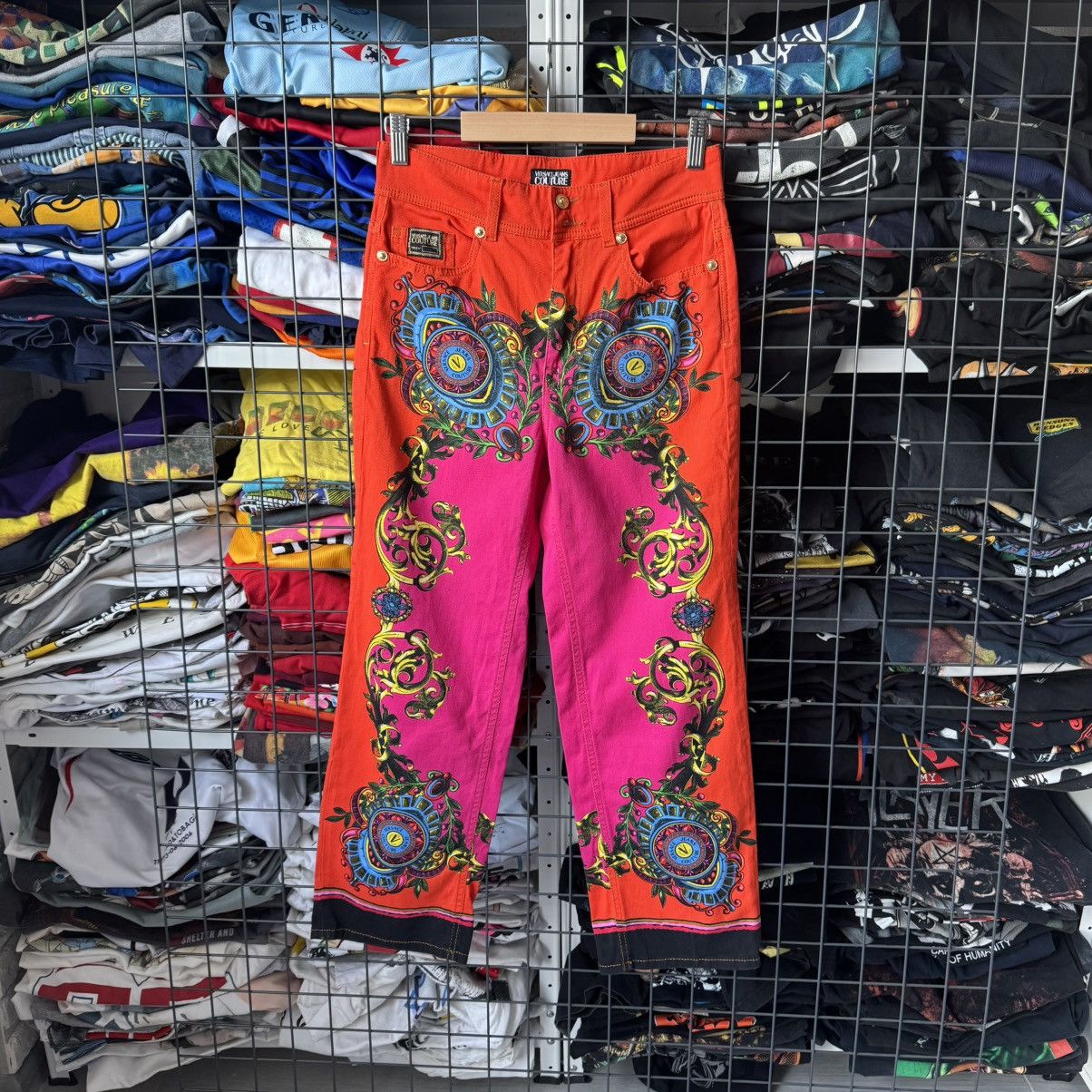 Versace Versace Jeans Couture Jeans Audrey 71HAB5TL Multicolore Size 25" / US 0 / IT 36 - 1 Thumbnail