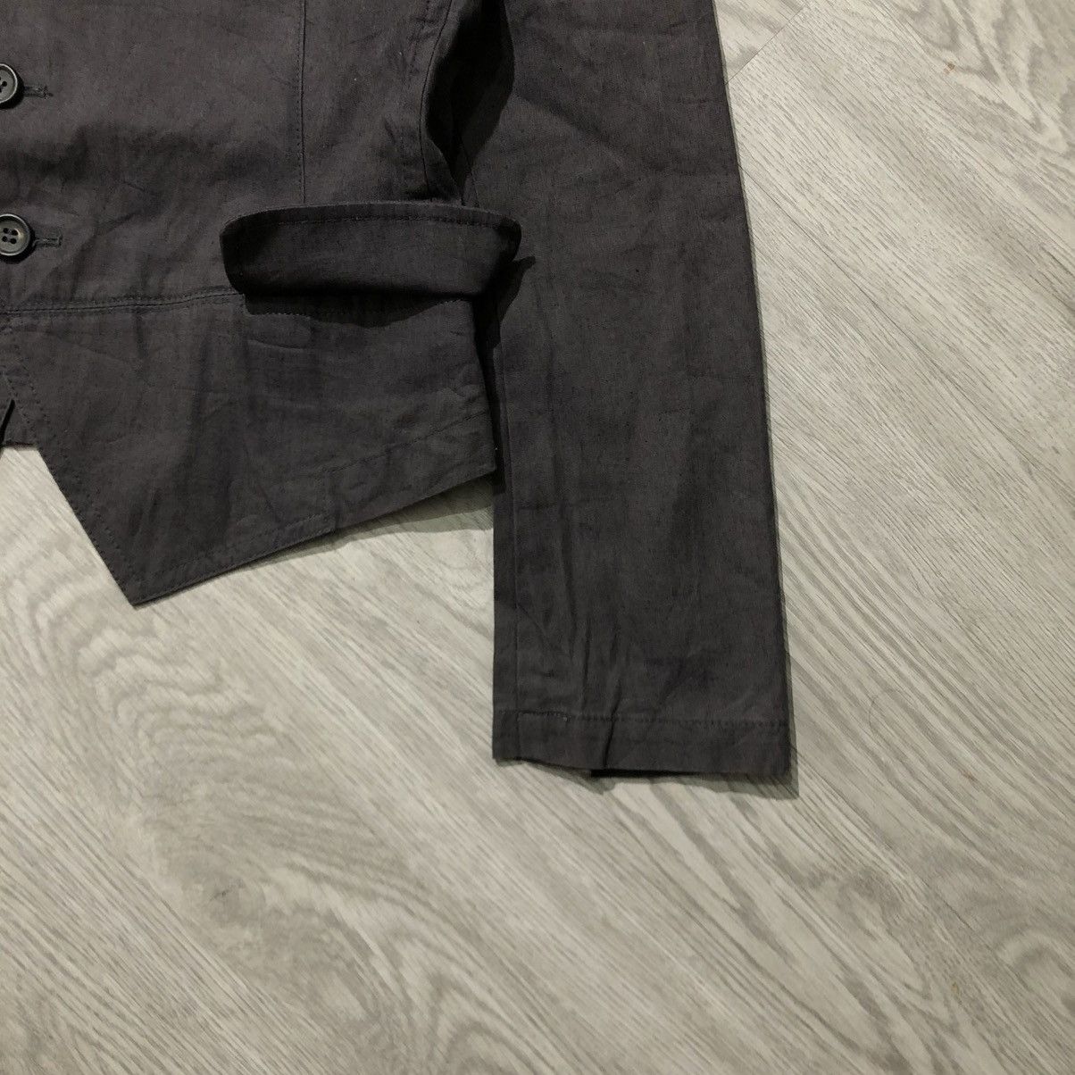 Y's 🇯🇵 1990s Vintage Yohji Yamamoto Y’s Cropped Jacket Luxury Size US S / EU 44-46 / 1 - 6 Thumbnail