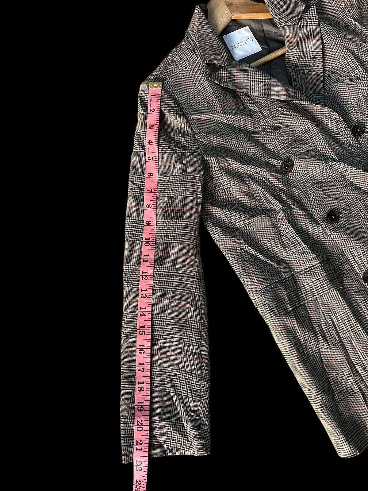 Mackintosh MACKINTOSH PHILOSOPHY TARTAN DOUBLE BUTTON JACKET Size US S / EU 44-46 / 1 - 14 Thumbnail