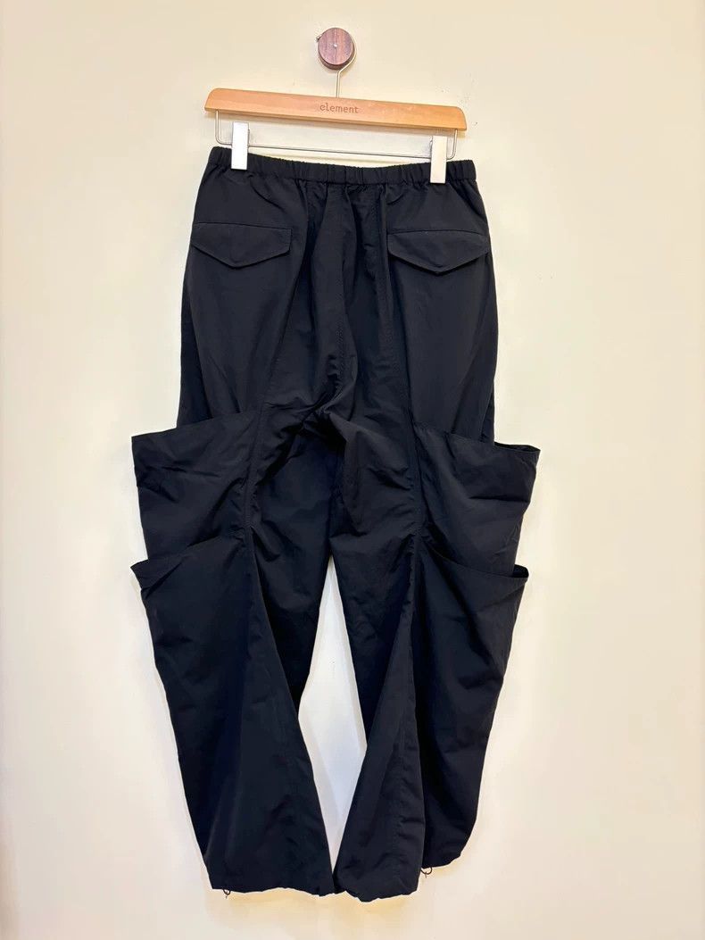 Rick Owens Unique Wide-Leg Trousers in Dark Blue- Size US 34 / EU 50 - 5 Thumbnail