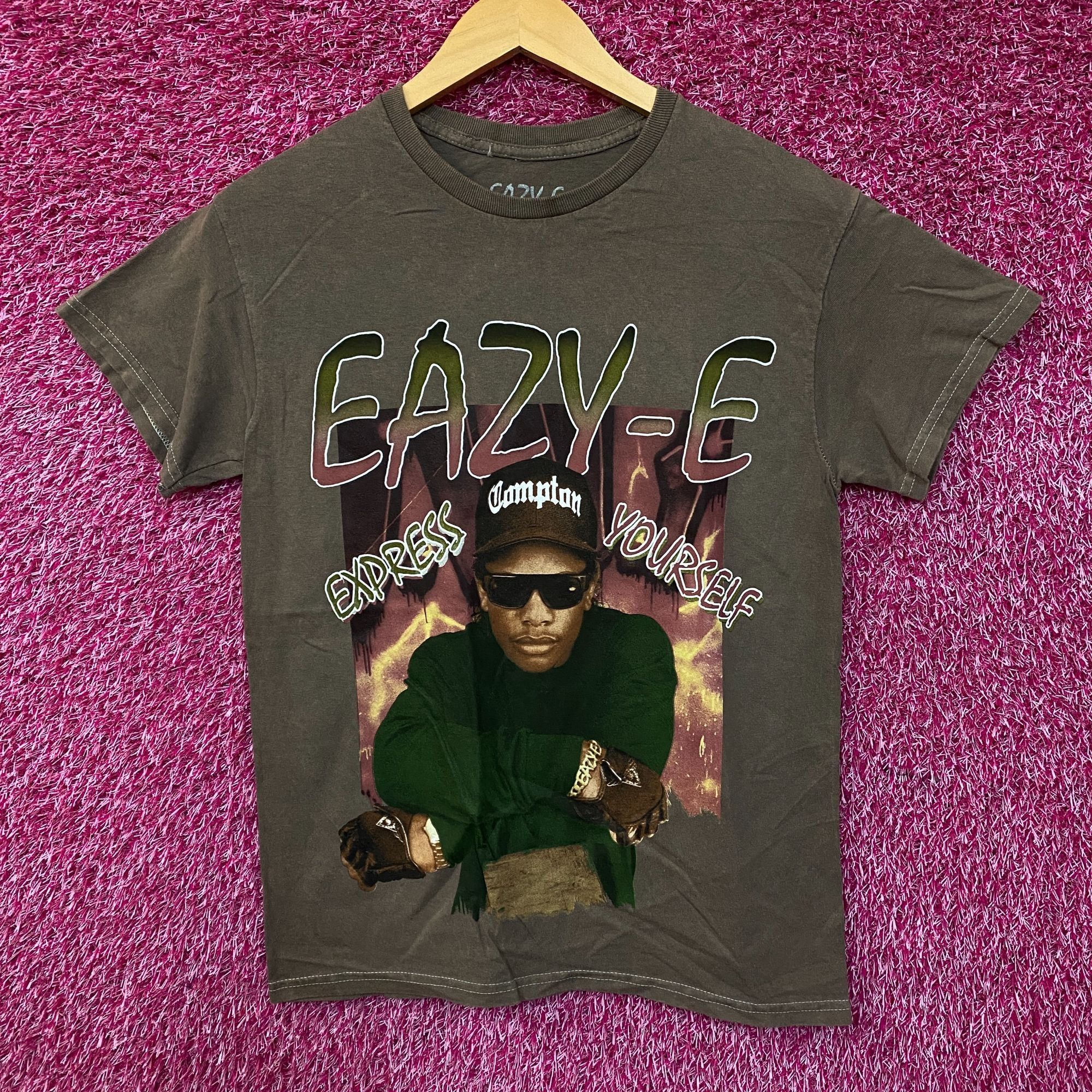 Rap Tees Eazy-E Express Yourself Straight Outta Compton Graphic T-Shi Size US S / EU 44-46 / 1 - 1 Thumbnail