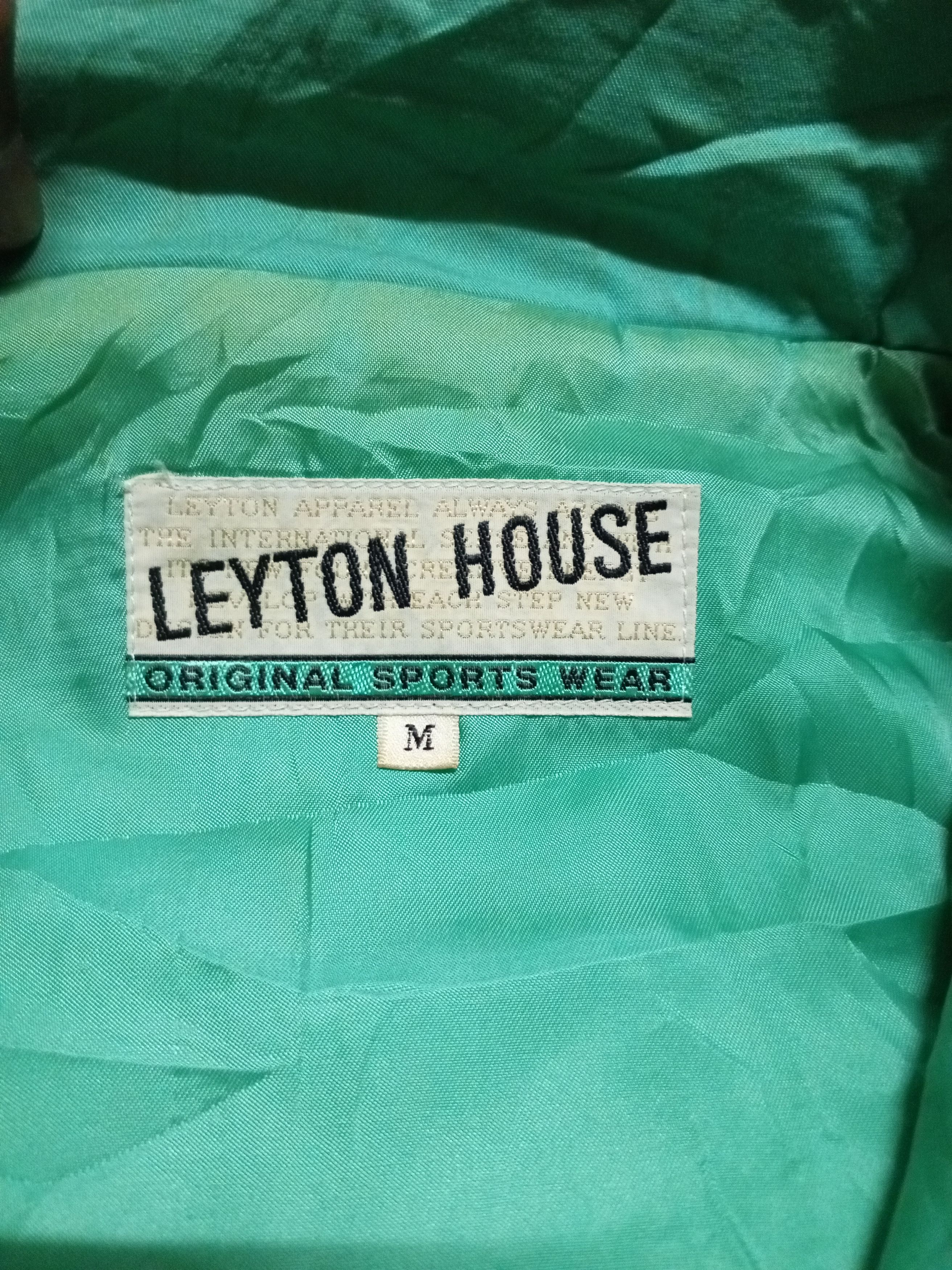 Formula 1 vintage Leyton house jacket embroidery turquoise streetwear Size US M / EU 48-50 / 2 - 15 Thumbnail