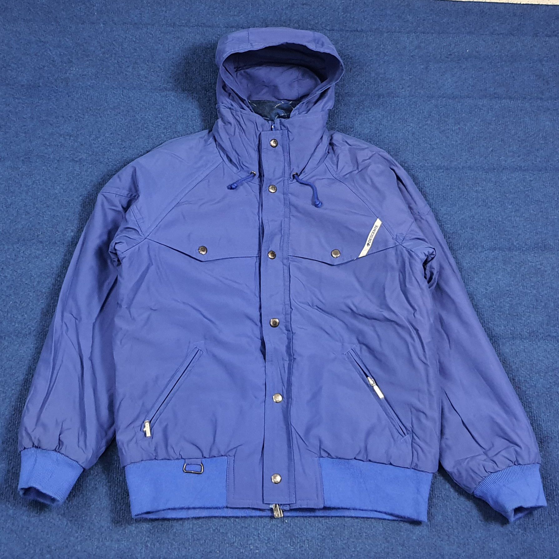 Descente Rare 90s Descente Eizac Reversible Custom Skull Logo C281N4 Size US M / EU 48-50 / 2 - 2 Thumbnail