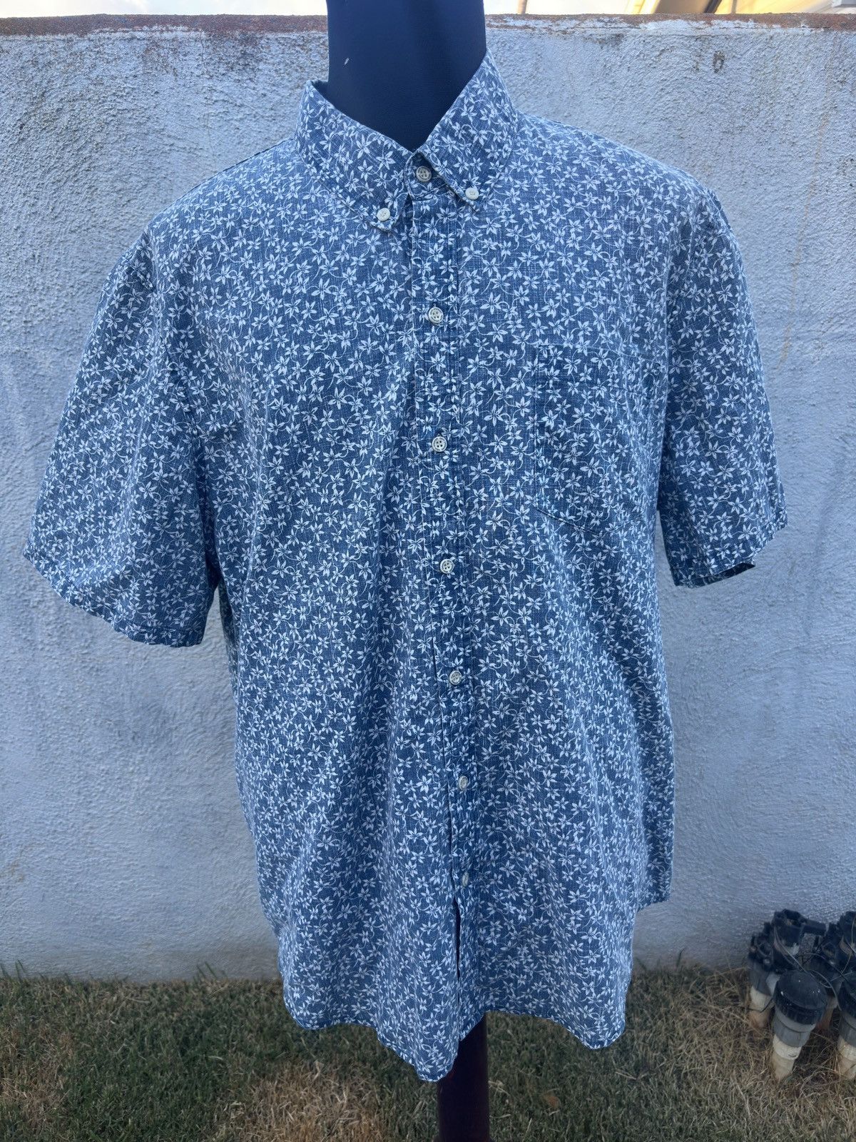 Reyn Spooner Reyn Spooner Tailored Fit Blue Hawaiian Print Men's XXL Size US XXL / EU 58 / 5 - 1 Thumbnail