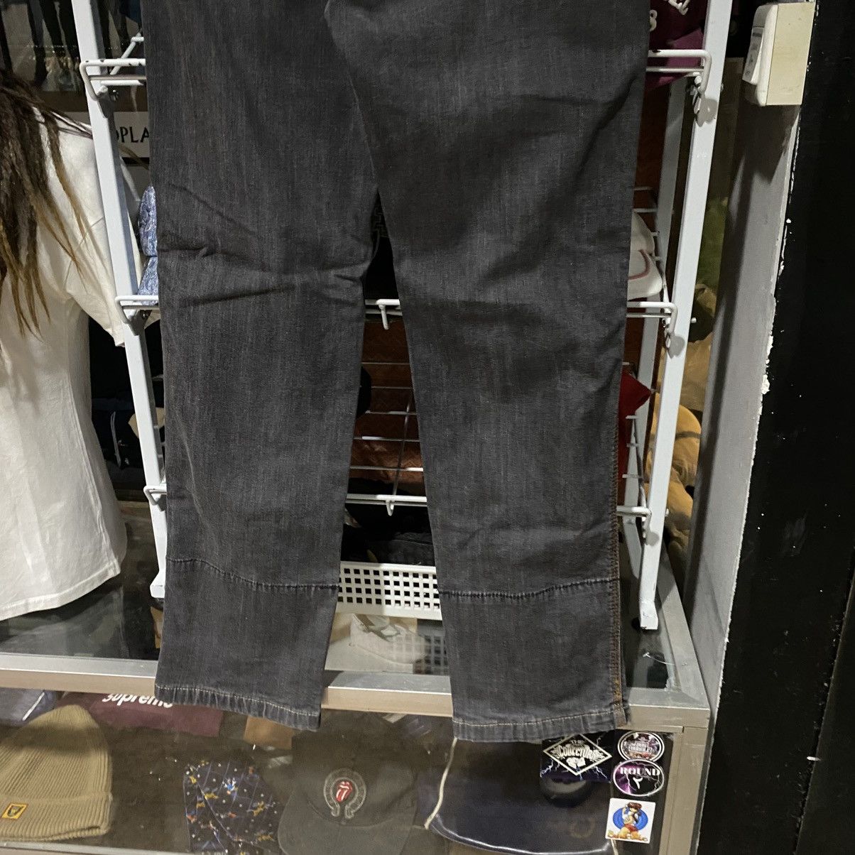 Fubu Vintage 90’s FUBU Buckle Denim Jeans Size US 32 / EU 48 - 12 Thumbnail