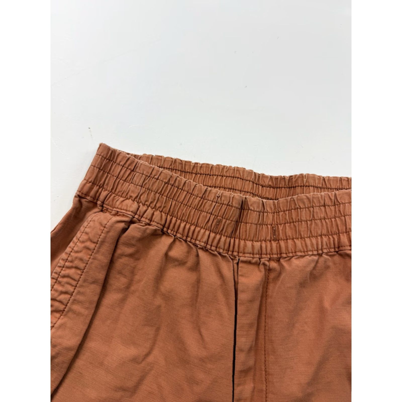 Gap Gap Pants Womens 8 Brown Pull On Straight Leg Chino Twill Elastic Waist Casual Size 30" / US 8 / IT 44 - 3 Thumbnail