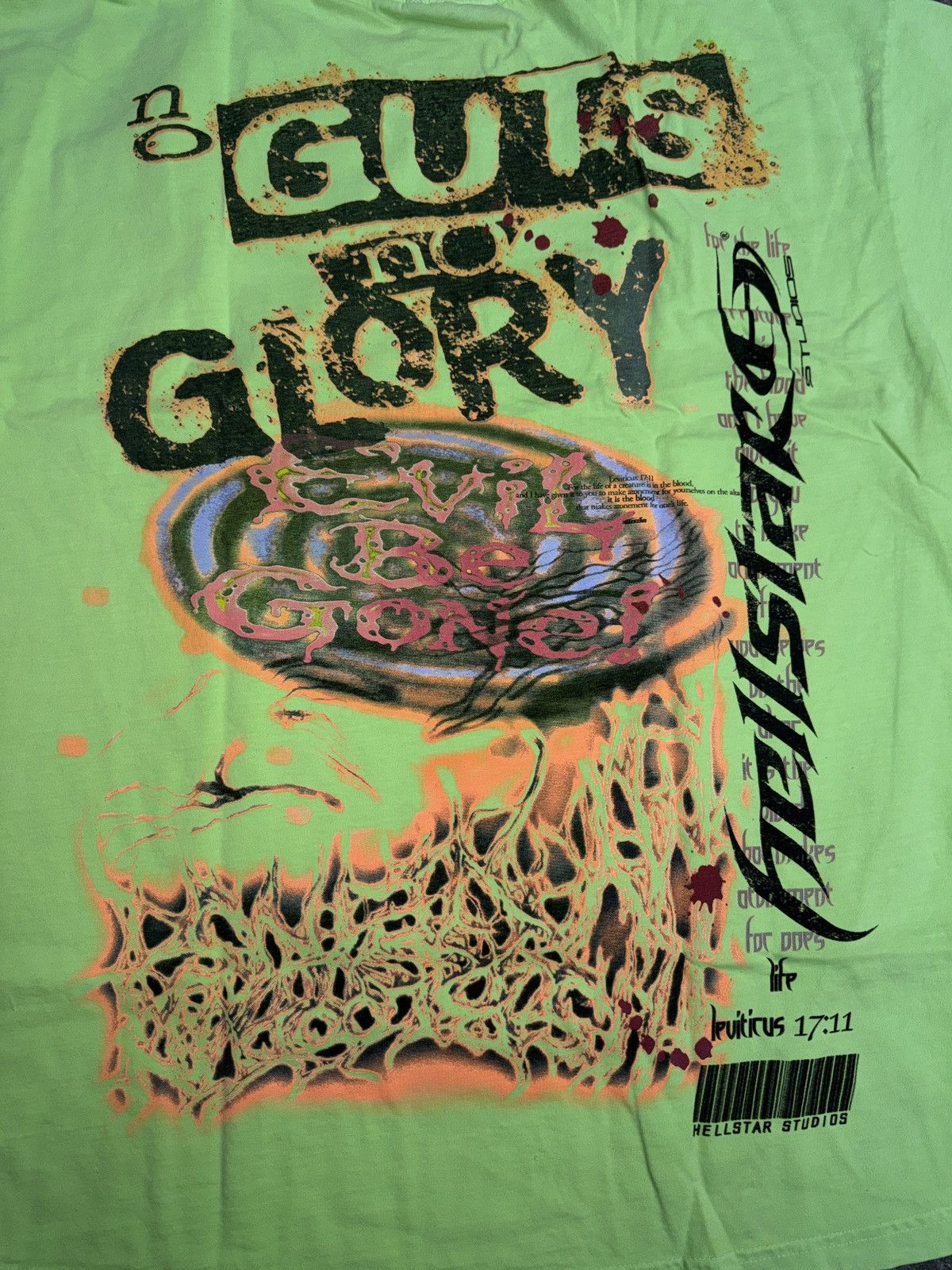 HELLSTAR Hellstar No Guts No Glory T-shirt Size US XL / EU 56 / 4 - 4 Thumbnail