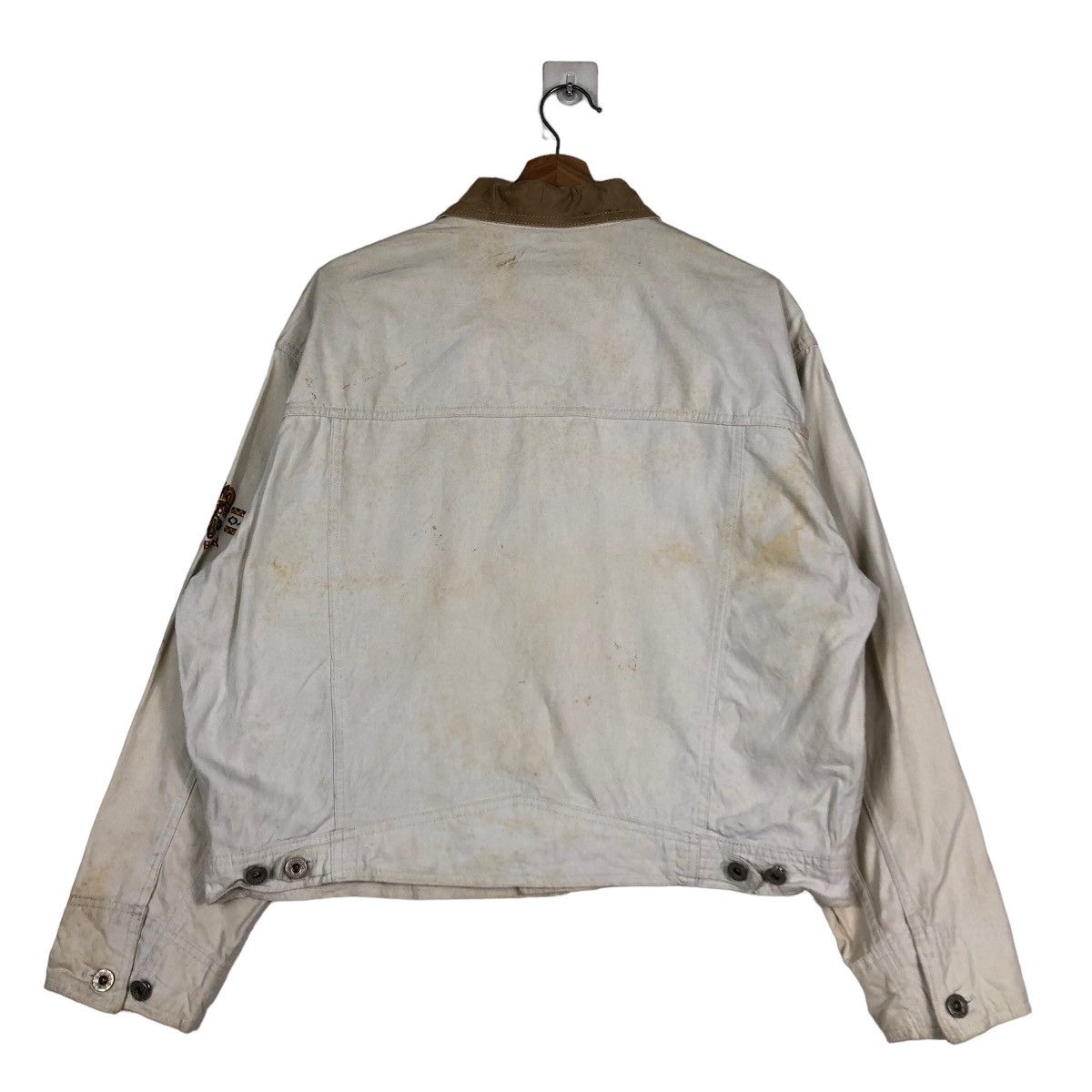 Japanese Brand 🔥Vintage Cropped Biker Jacket Union Made Multi Pocket Size US L / EU 52-54 / 3 - 8 Thumbnail