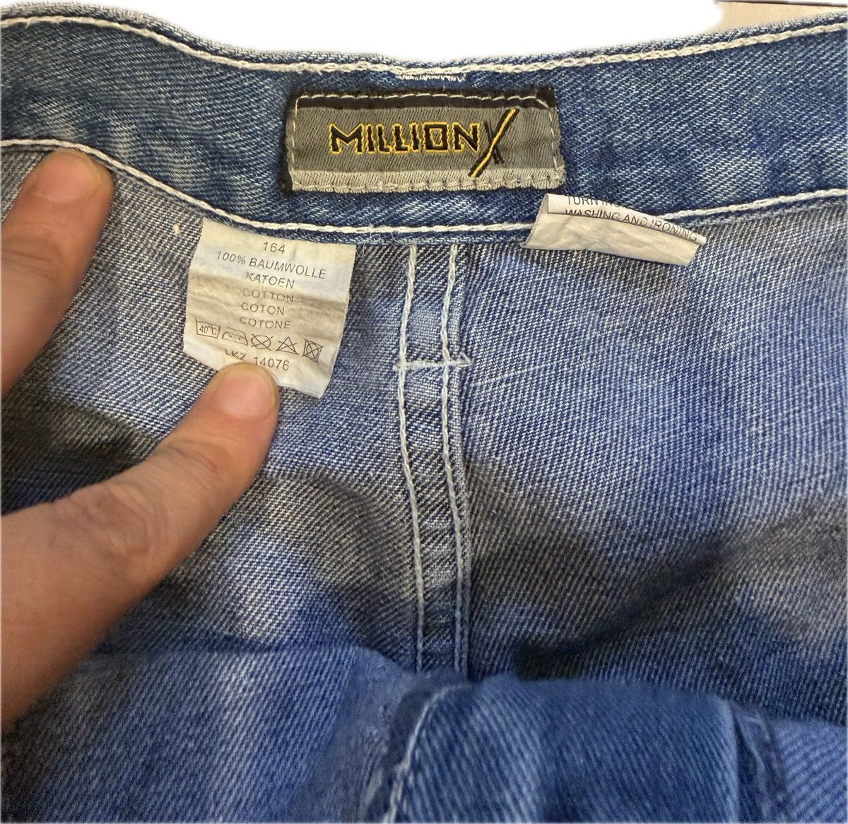 JNCO MillionX JNCO Style Wide Leg Jeans Size US 28 / EU 44 - 7 Thumbnail