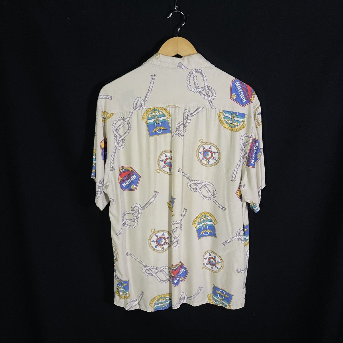 Vintage Rare! Vintage 90s Bonia Nautical Sailing Baroque Shirt Size US M / EU 48-50 / 2 - 7 Thumbnail