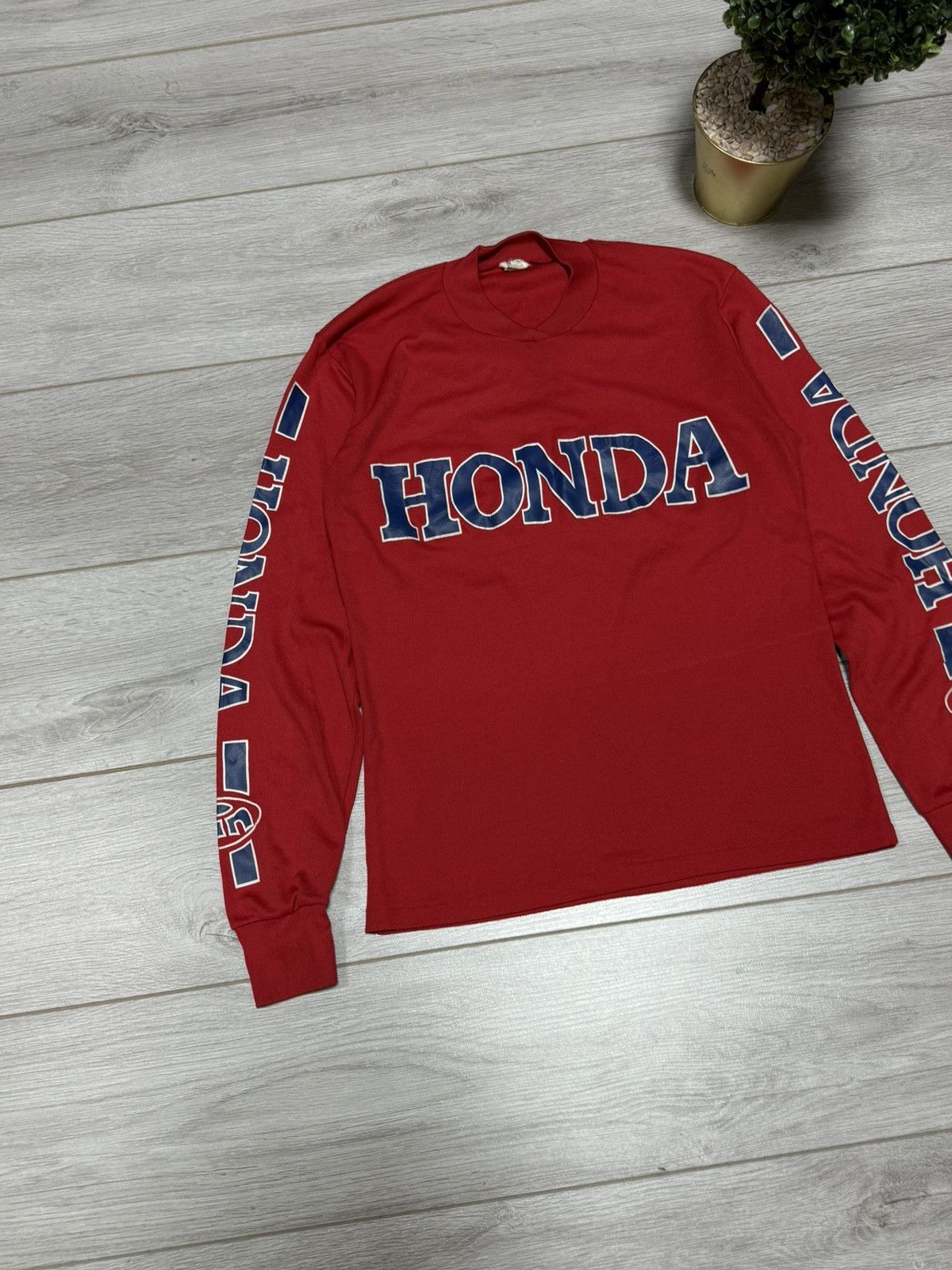 Honda Honda made in France racing long sleeve big logo Size US M / EU 48-50 / 2 - 3 Thumbnail