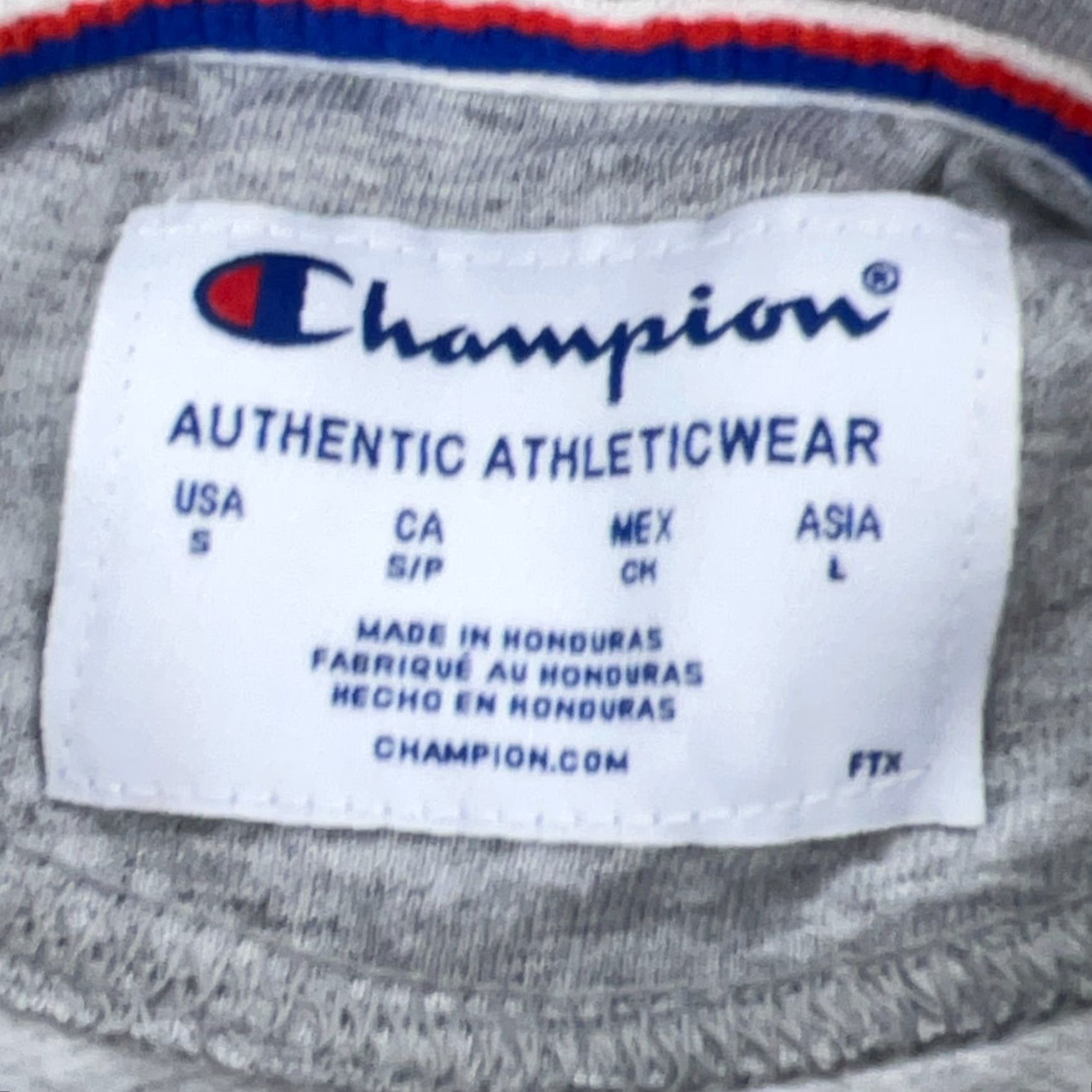 Champion Champion Hoodie Men Small Gray Sweatshirt Fleece Logo Pullover Regular Size S Warm Winter Fall Spring Summer All Seasons Gear Mens Size US S / EU 44-46 / 1 - 3 Thumbnail