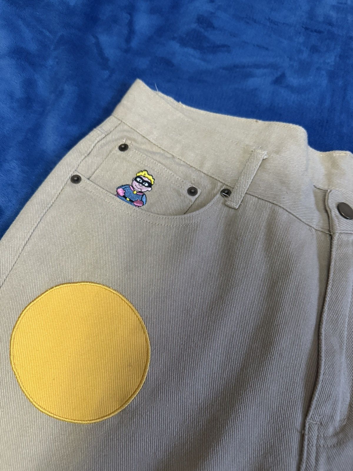 KidSuper KidSuper Vintage Desert patchwork cactus pants Size US 32 / EU 48 - 4 Thumbnail
