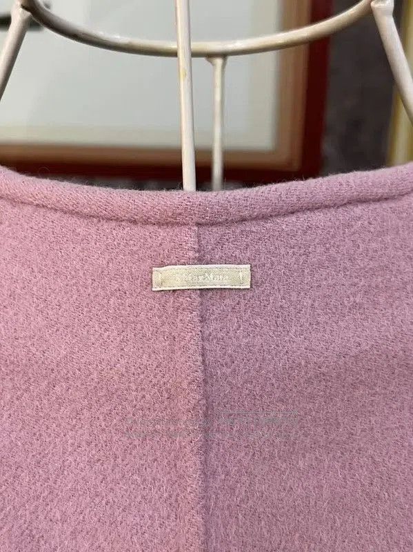 Max Mara MaxMara Pink Wool Women's Coat . Size M / US 6-8 / IT 42-44 - 4 Thumbnail