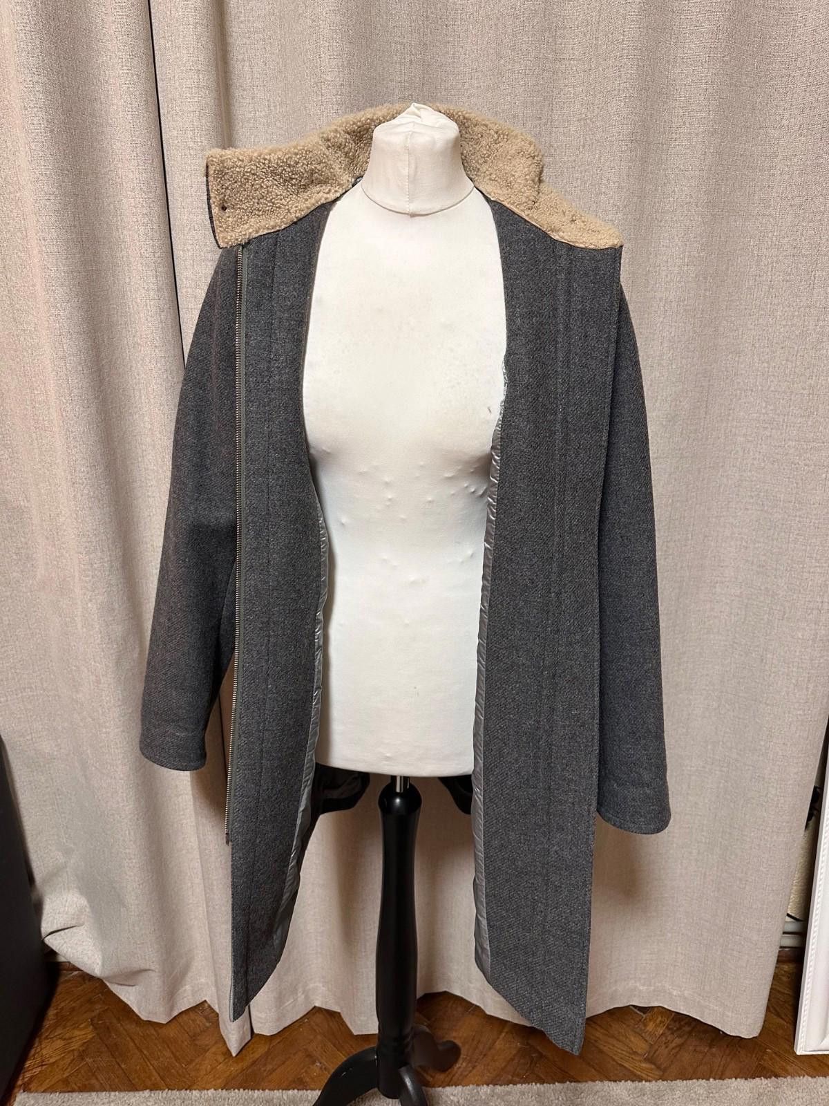 Bogner Bogner Lamm Coat Gray Sz L Size L / US 10 / IT 46 - 8 Thumbnail