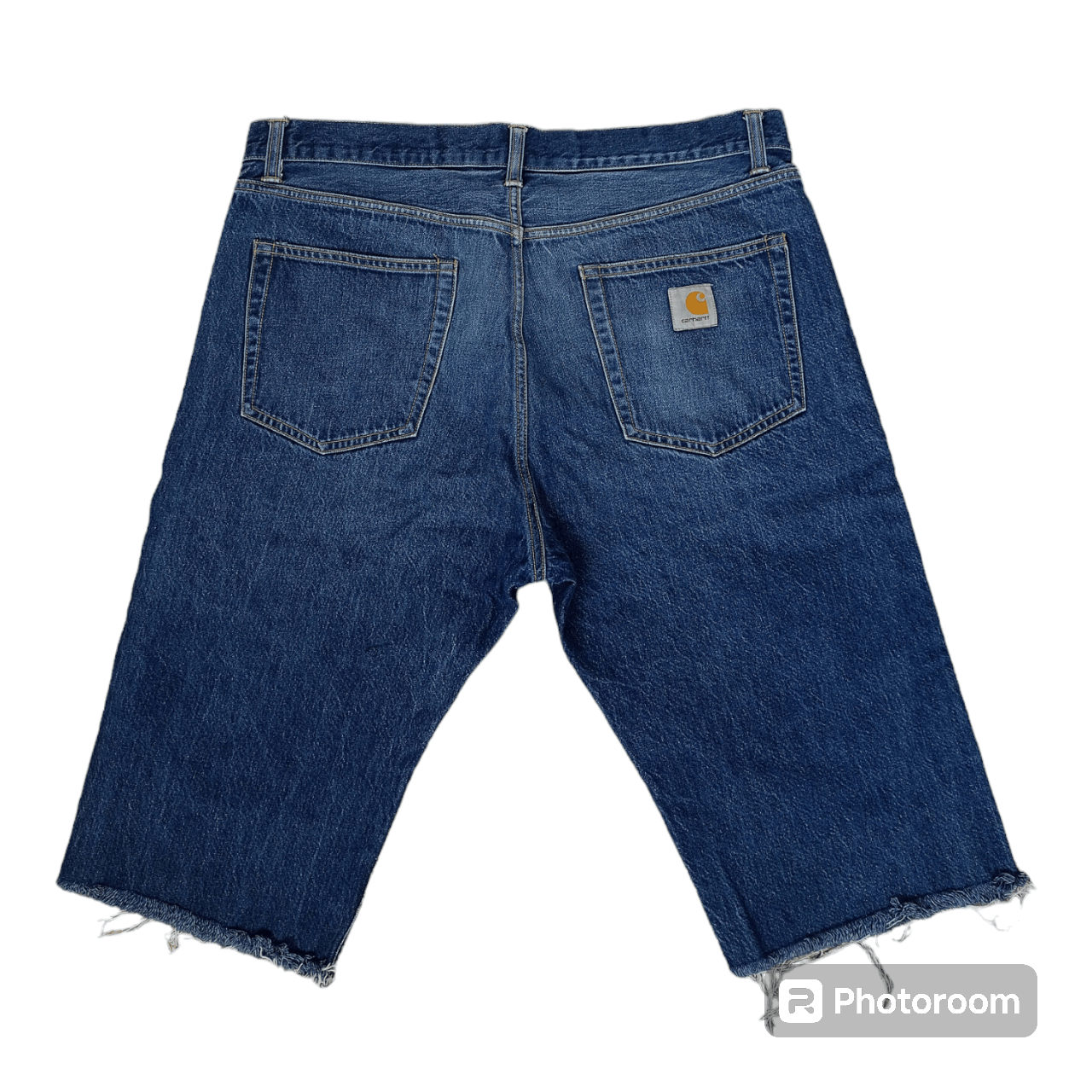 Image of Carhartt Shorts Size 38X32 Denim Blue Short, Men's