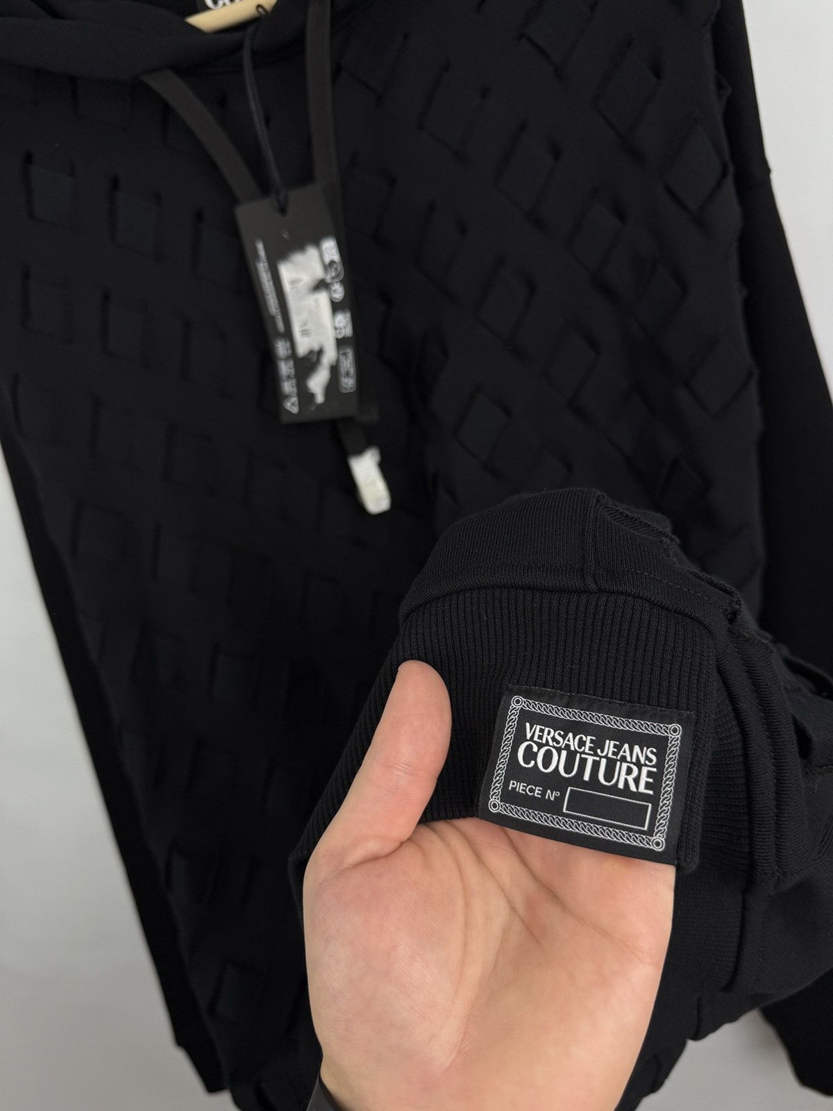Versace Jeans Couture 🇮🇹❗️NEW Versace Jeans Couture Avant Gard Loose Fit Hoodie NWT Size US XL / EU 56 / 4 - 13 Thumbnail
