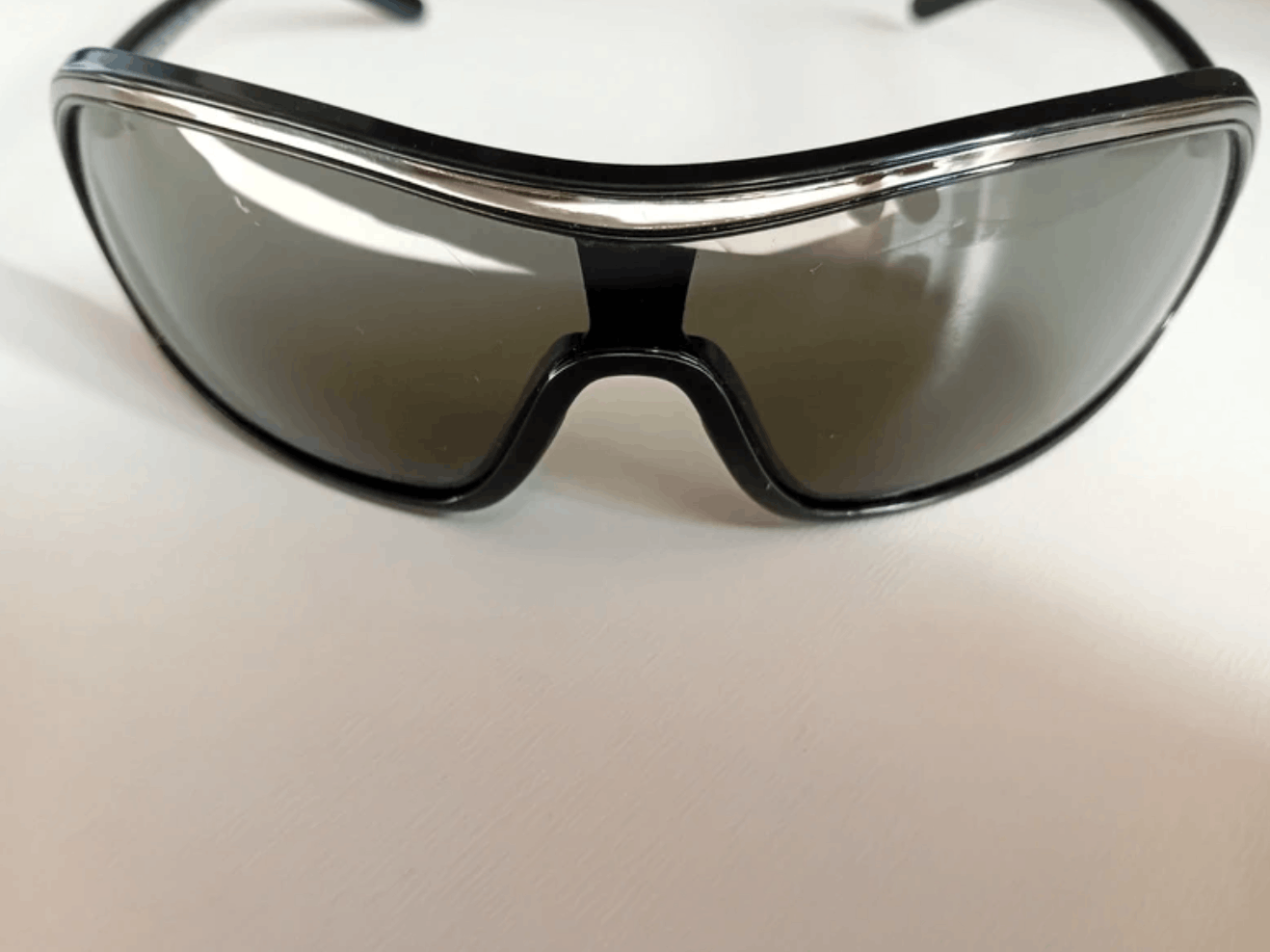 Prada PRADA Sunglasses Wrap Shield Mask Symbole Sport Red Tab Size ONE SIZE - 3 Thumbnail