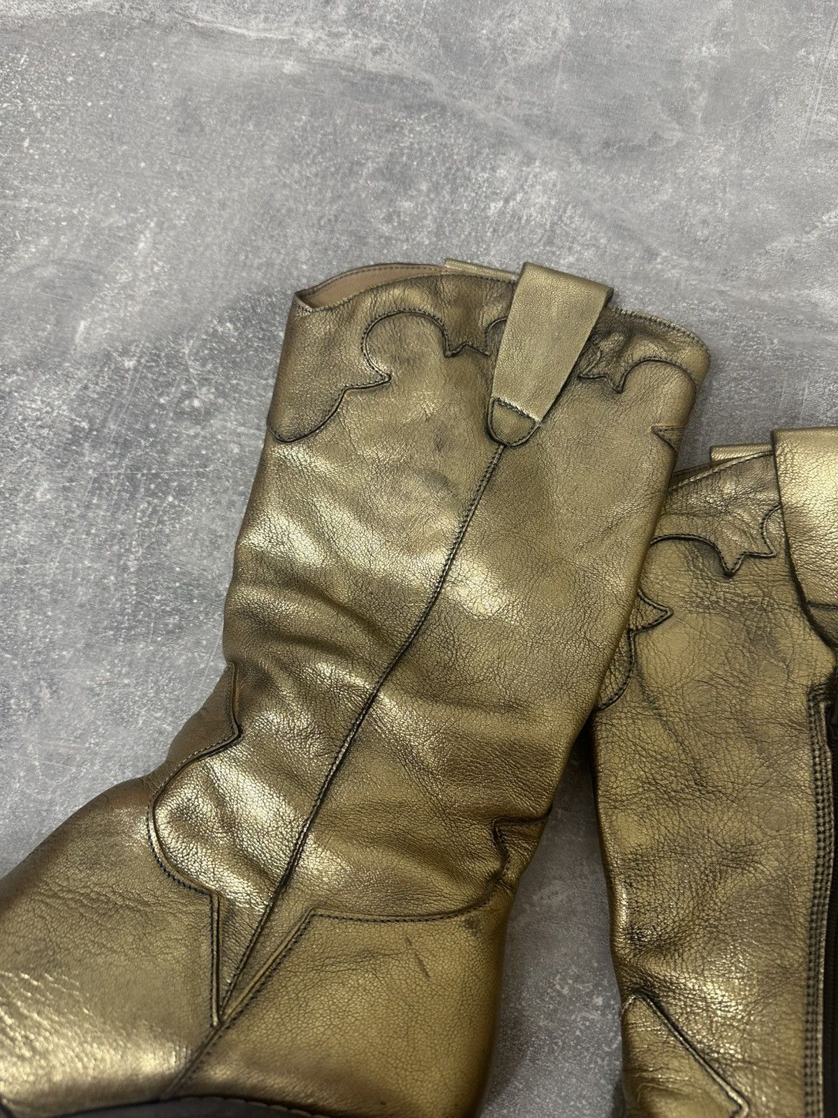 Vintage Vintage Leather Cowboy Boots Size US 9 / IT 39 - 12 Thumbnail