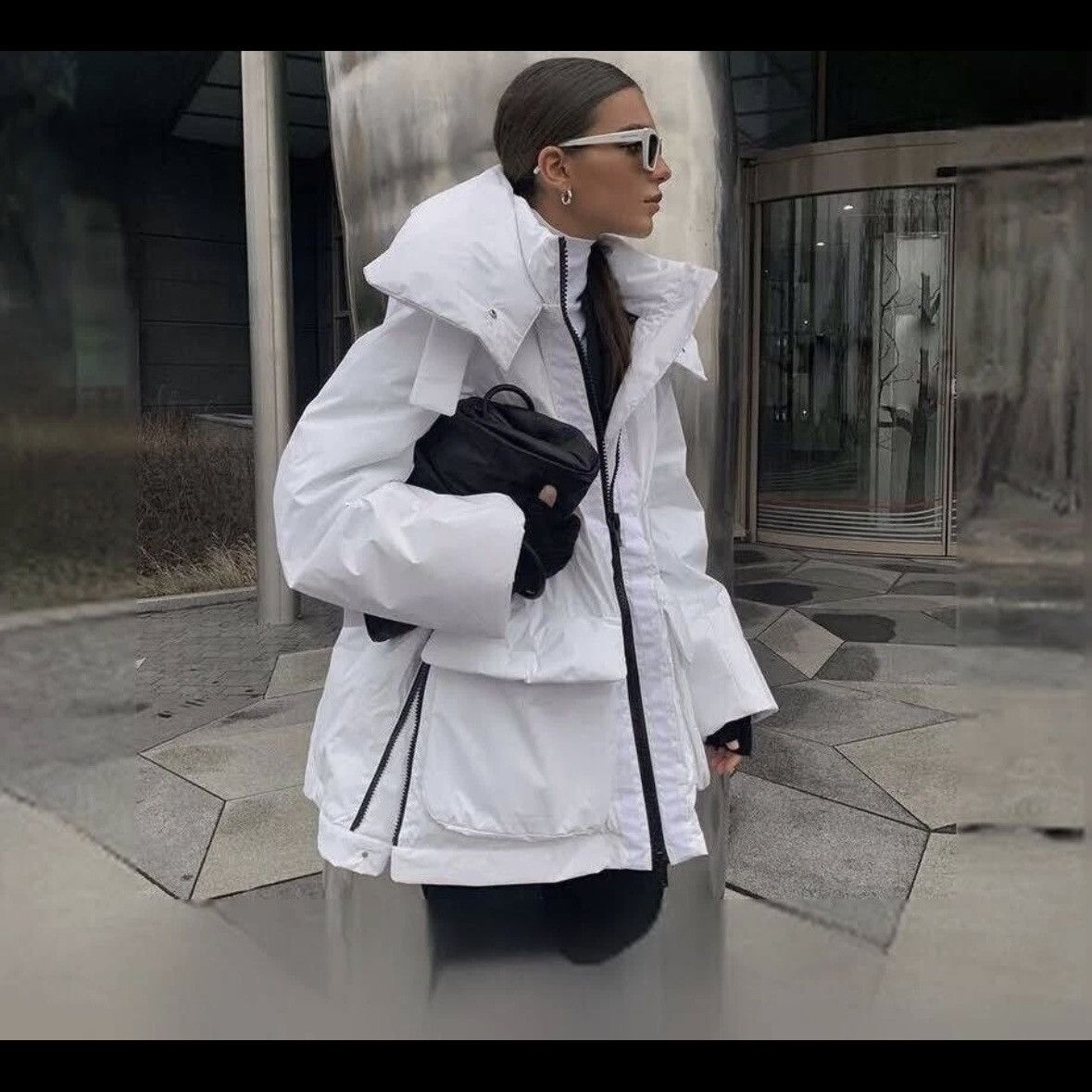 UNIQLO x Jil Sander +J Oversized Hybrid Down Short Coat