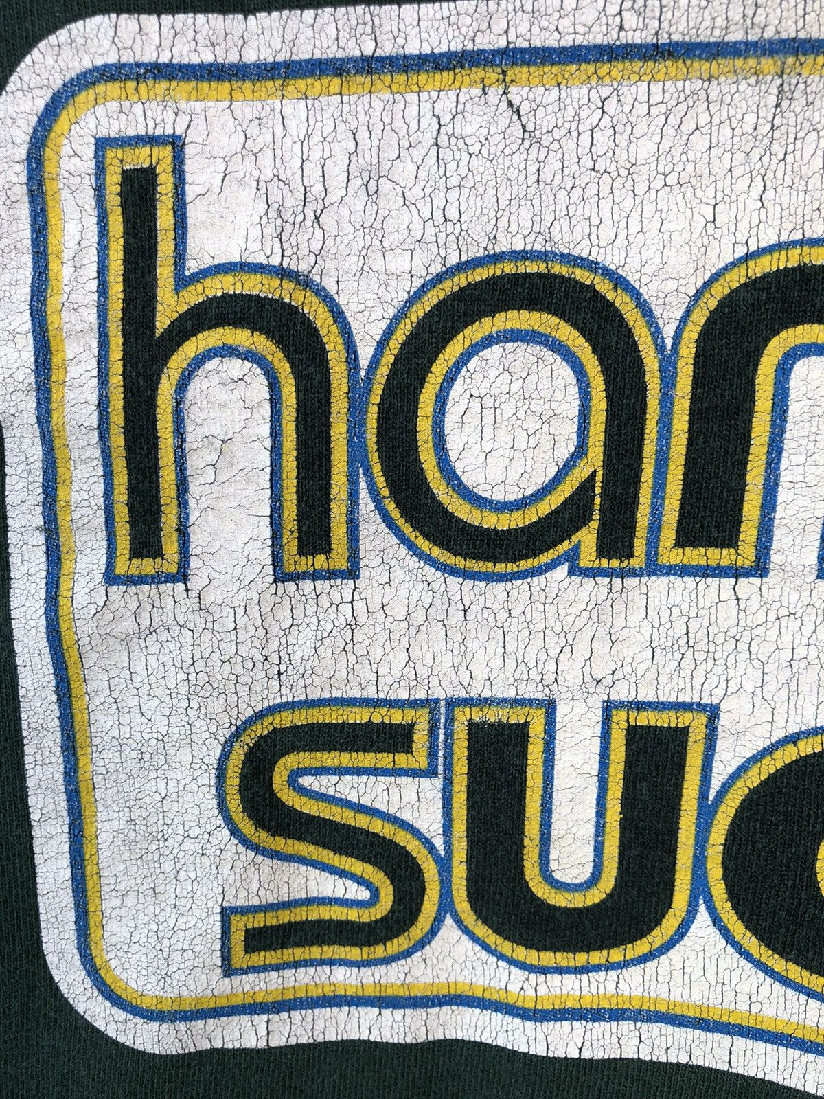 Band Tees × Vintage Vintage 90s Hanson Sucks Band Tee Cut Sleeve Size US L / EU 52-54 / 3 - 4 Thumbnail