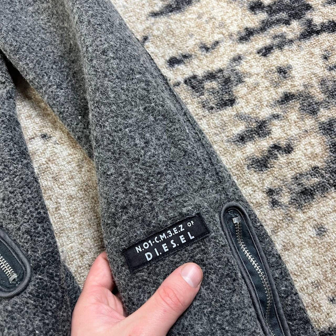 Diesel Diesel Archive Luxury Wool Jacket Streetwear Style Size L / US 10 / IT 46 - 4 Thumbnail