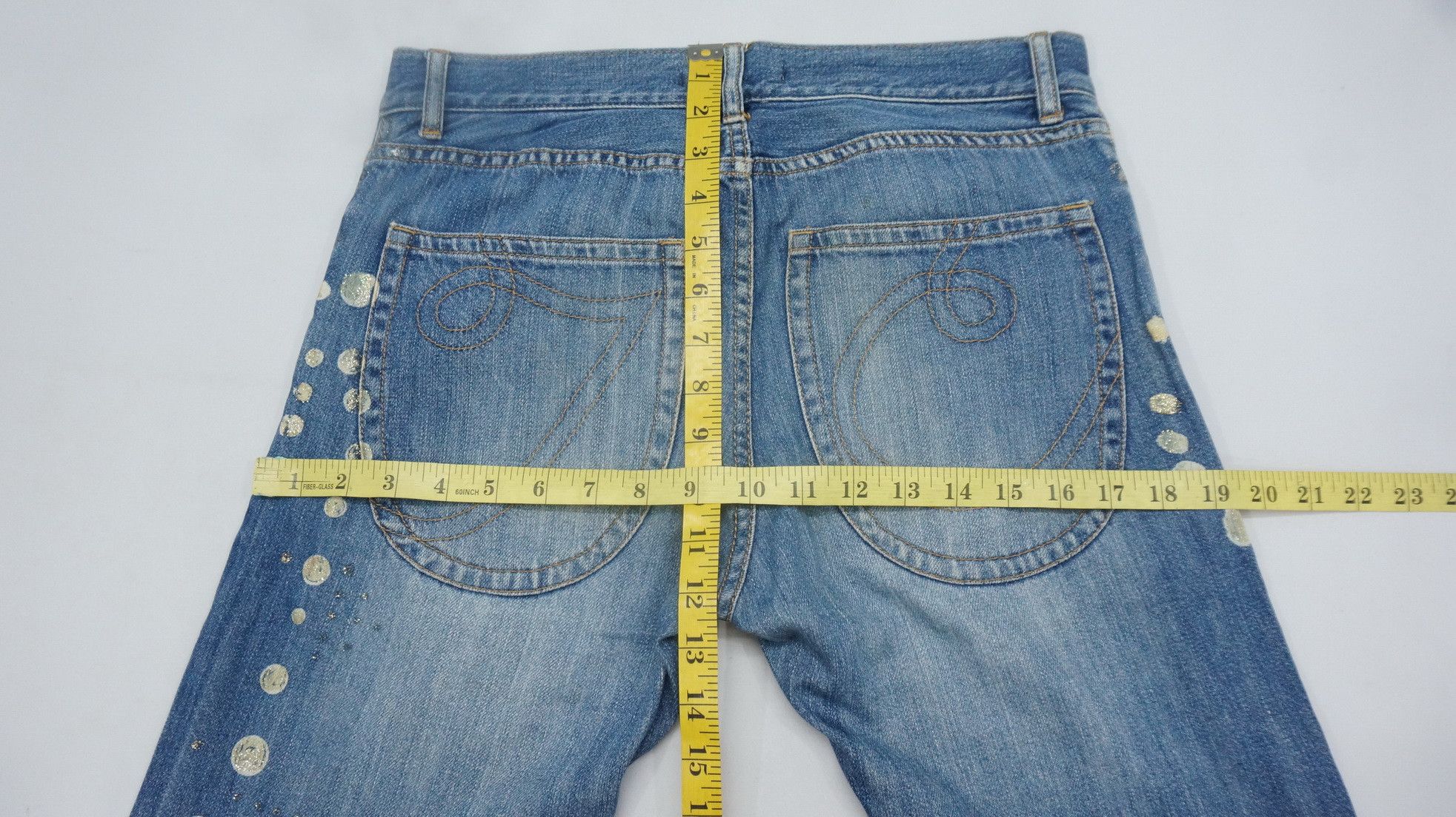 Issey Miyake Rare 🔥 TSUMORI CHISATO Vintage Soft Denim Size 30" / US 8 / IT 44 - 12 Thumbnail