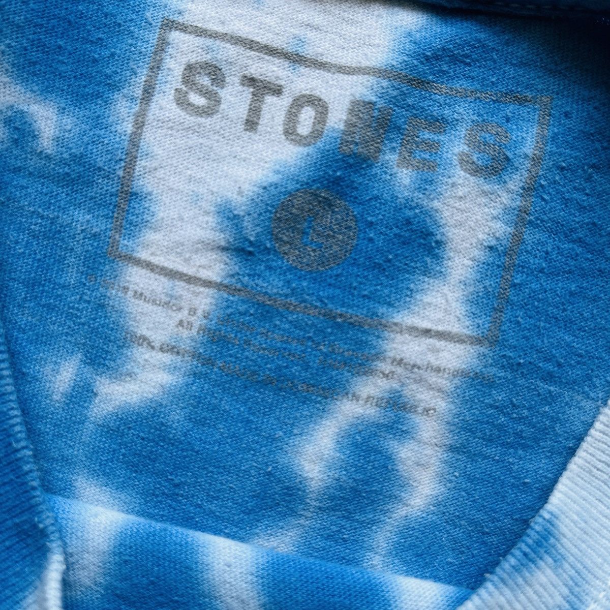 Band Tees × The Rolling Stones The Rolling Stones Concert Tour 2019 Big Logo Tie Dye TShirt Size US M / EU 48-50 / 2 - 15 Thumbnail