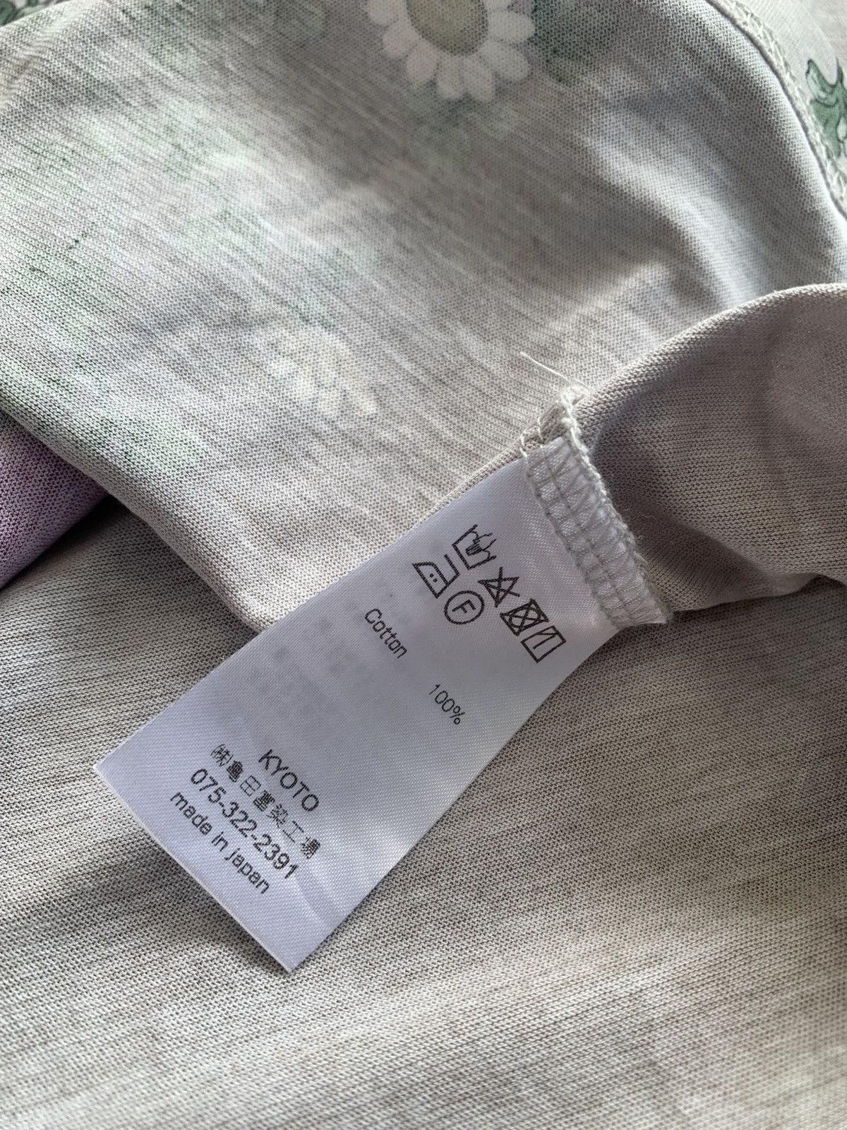 Japanese Brand Pagong All Over Print Flower SS T-Shirt Size M / US 6-8 / IT 42-44 - 4 Thumbnail