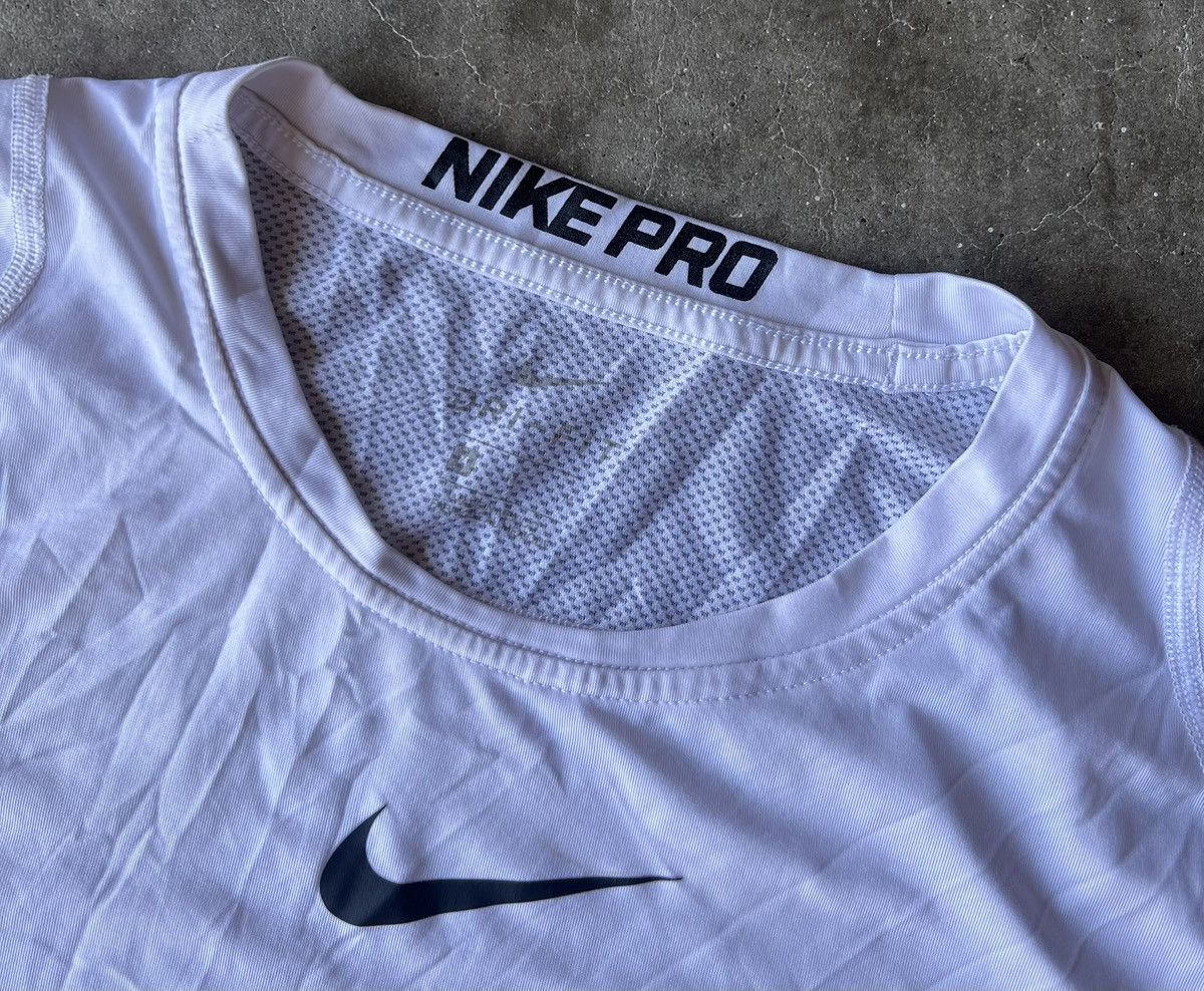 Nike × Vintage Nike Pro T Shirt Size Medium Size US M / EU 48-50 / 2 - 3 Thumbnail